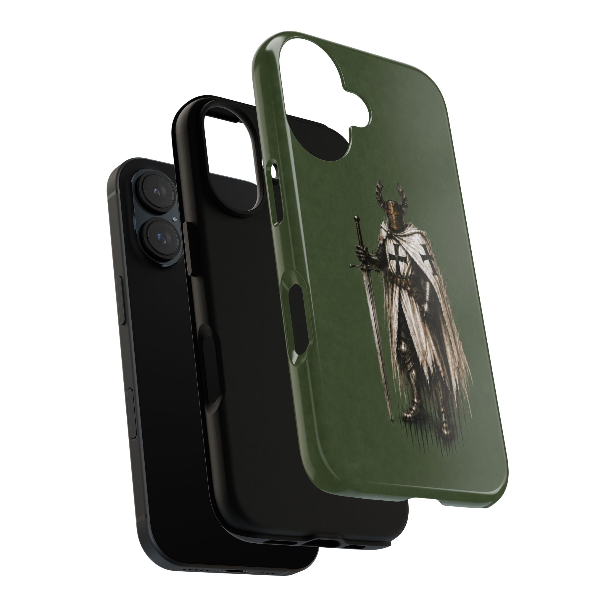 Knight Of The Teutonic Order Phone Case I Forest Green