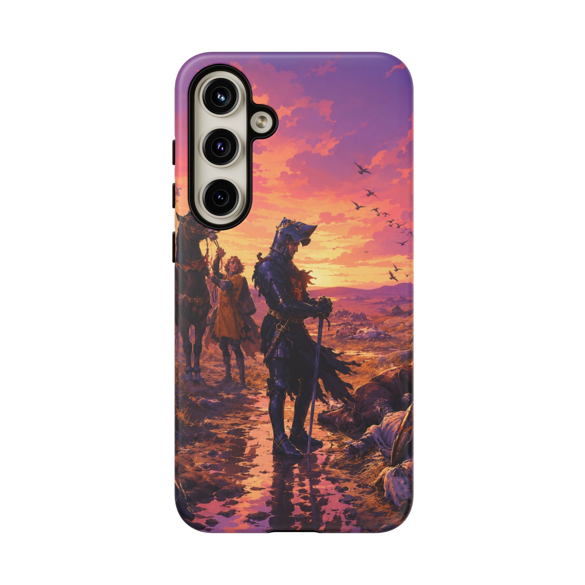 Medieval Knight Phone Cases In The GTA VI Art Style