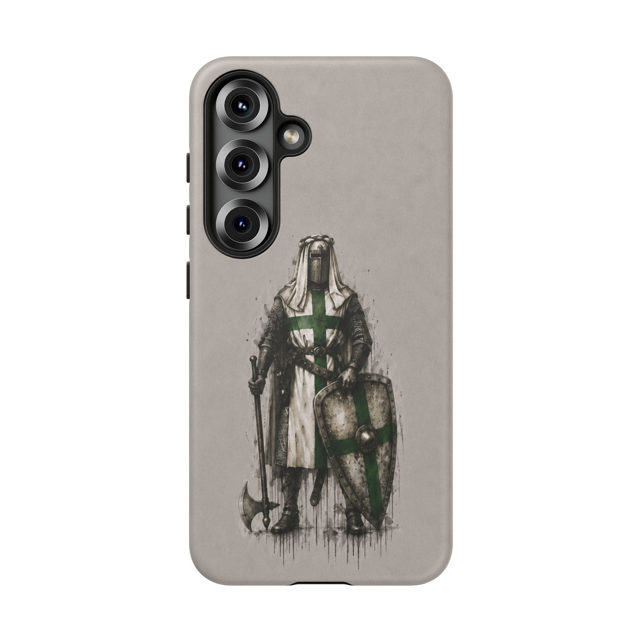 Knight Of The Order Of Saint Lazarus Phone Case | Stone Grey