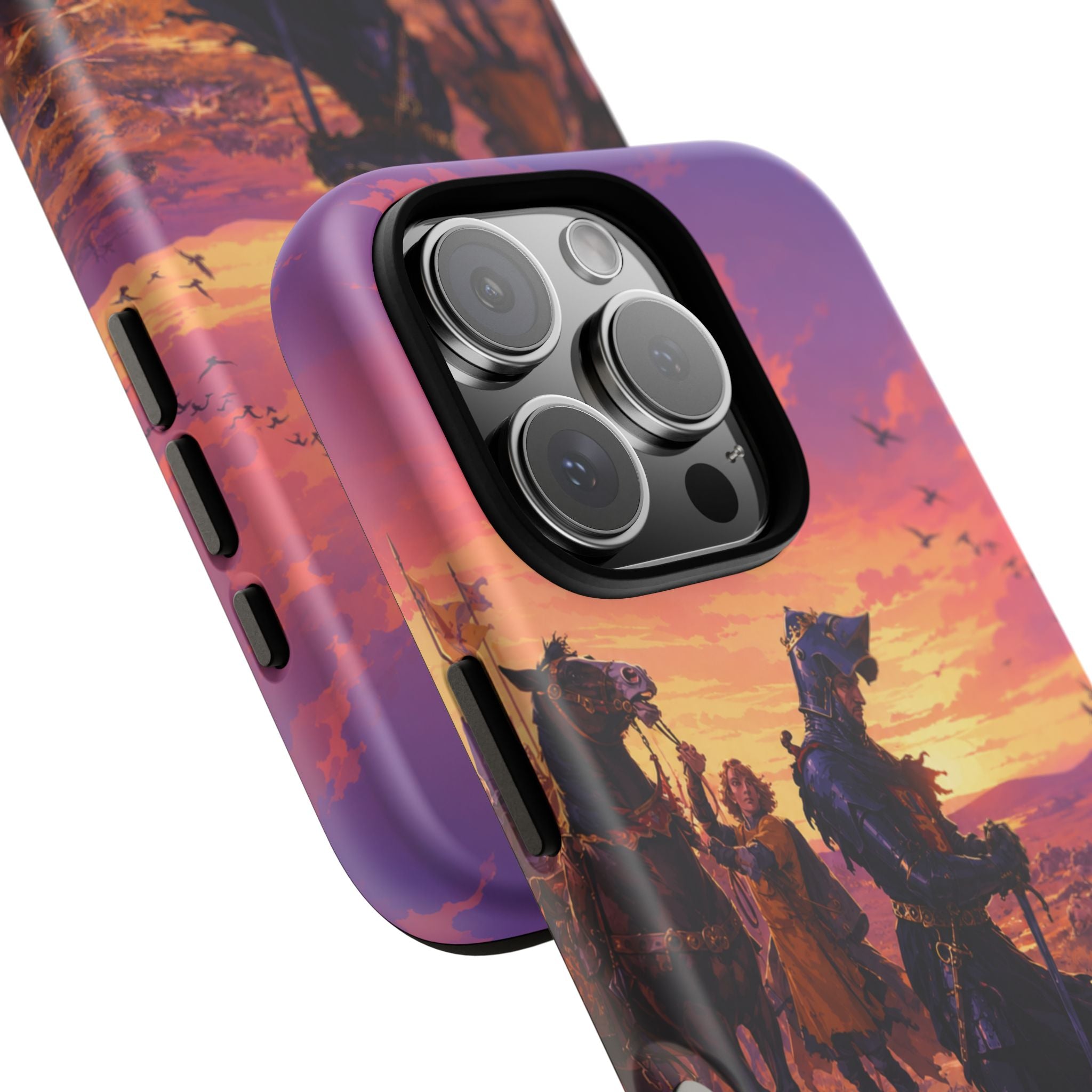 Medieval Knight Phone Cases In The GTA VI Art Style