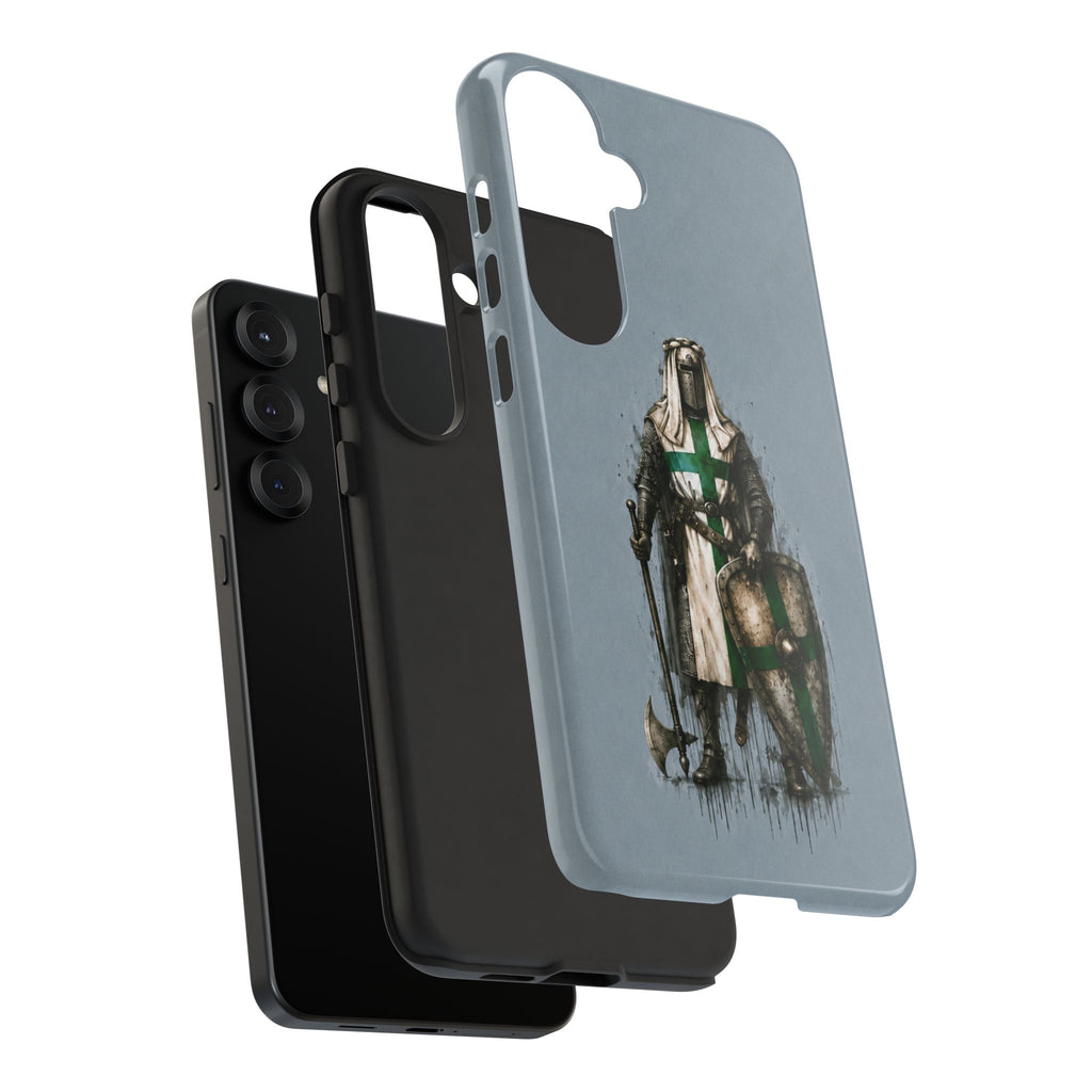 Knight Of The Order Of Saint Lazarus Phone Case | Faded Steel Blue