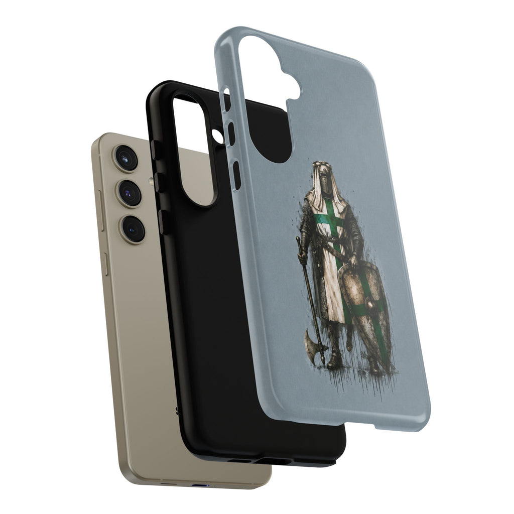 Knight Of The Order Of Saint Lazarus Phone Case | Faded Steel Blue