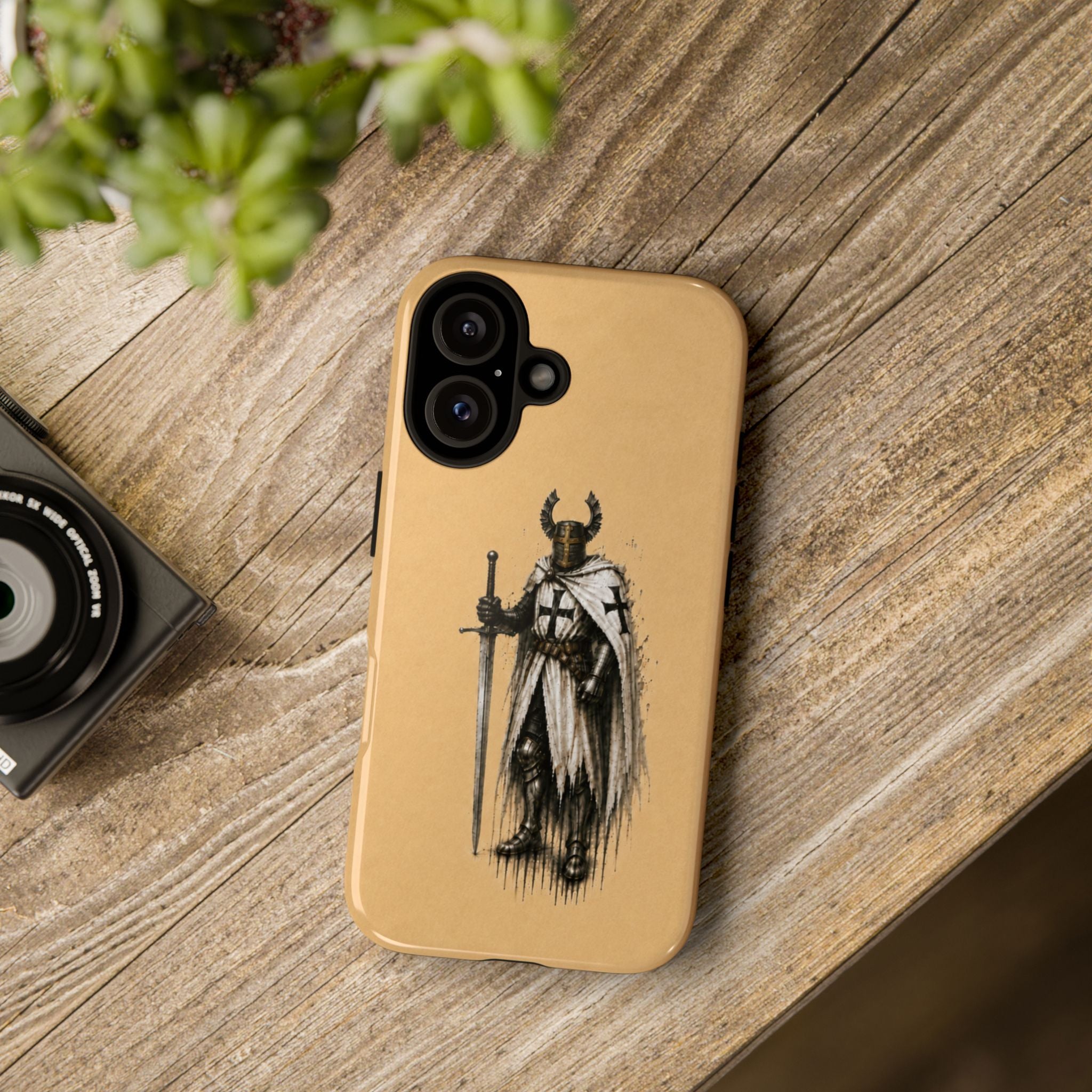 Knight Of The Teutonic Order Phone Case I Desert Tan