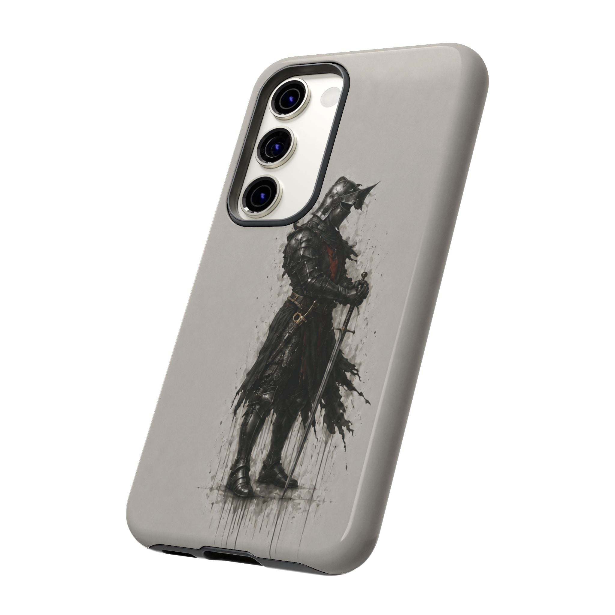 The Black Prince Phone Case | Stone Grey