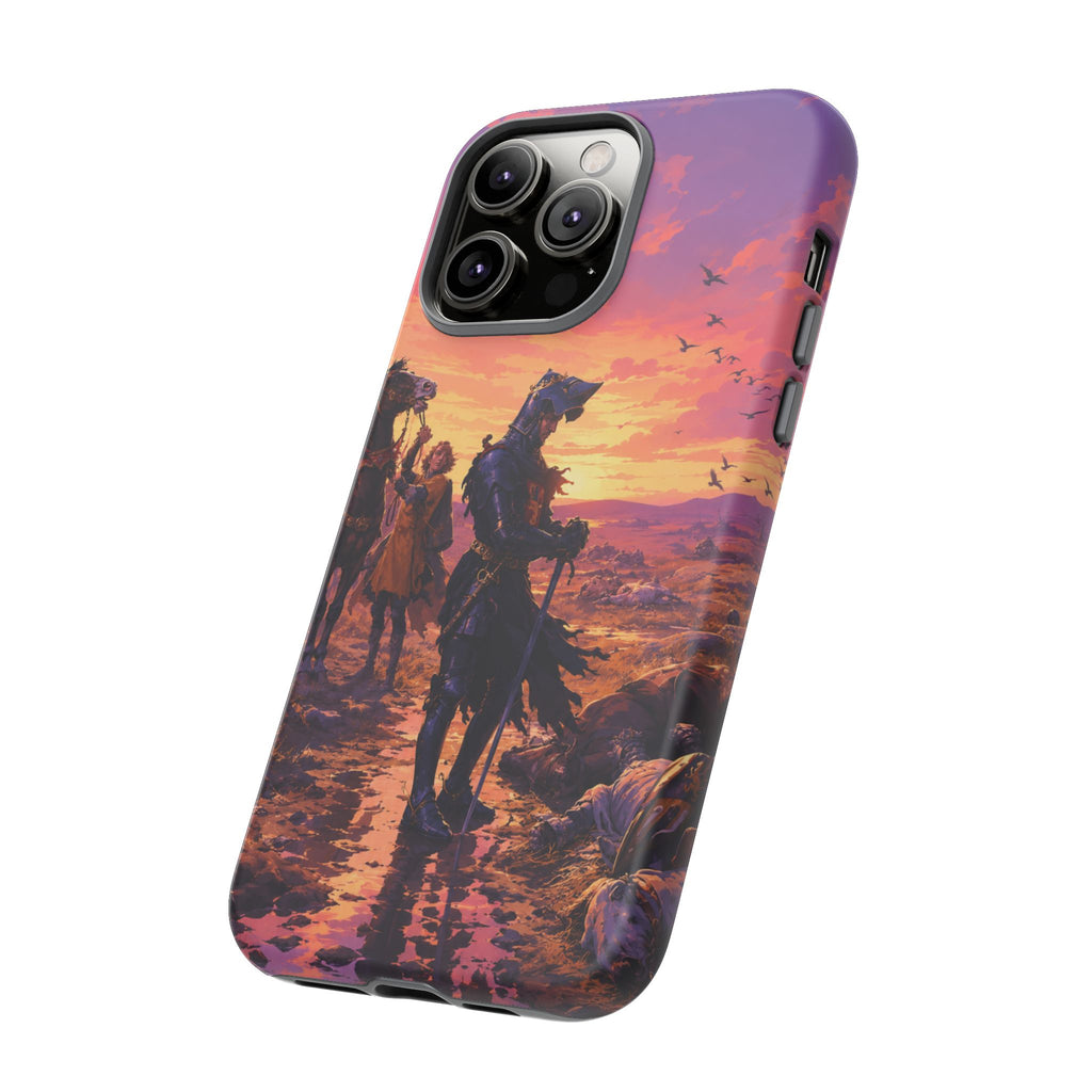 Medieval Knight Phone Cases In The GTA VI Art Style