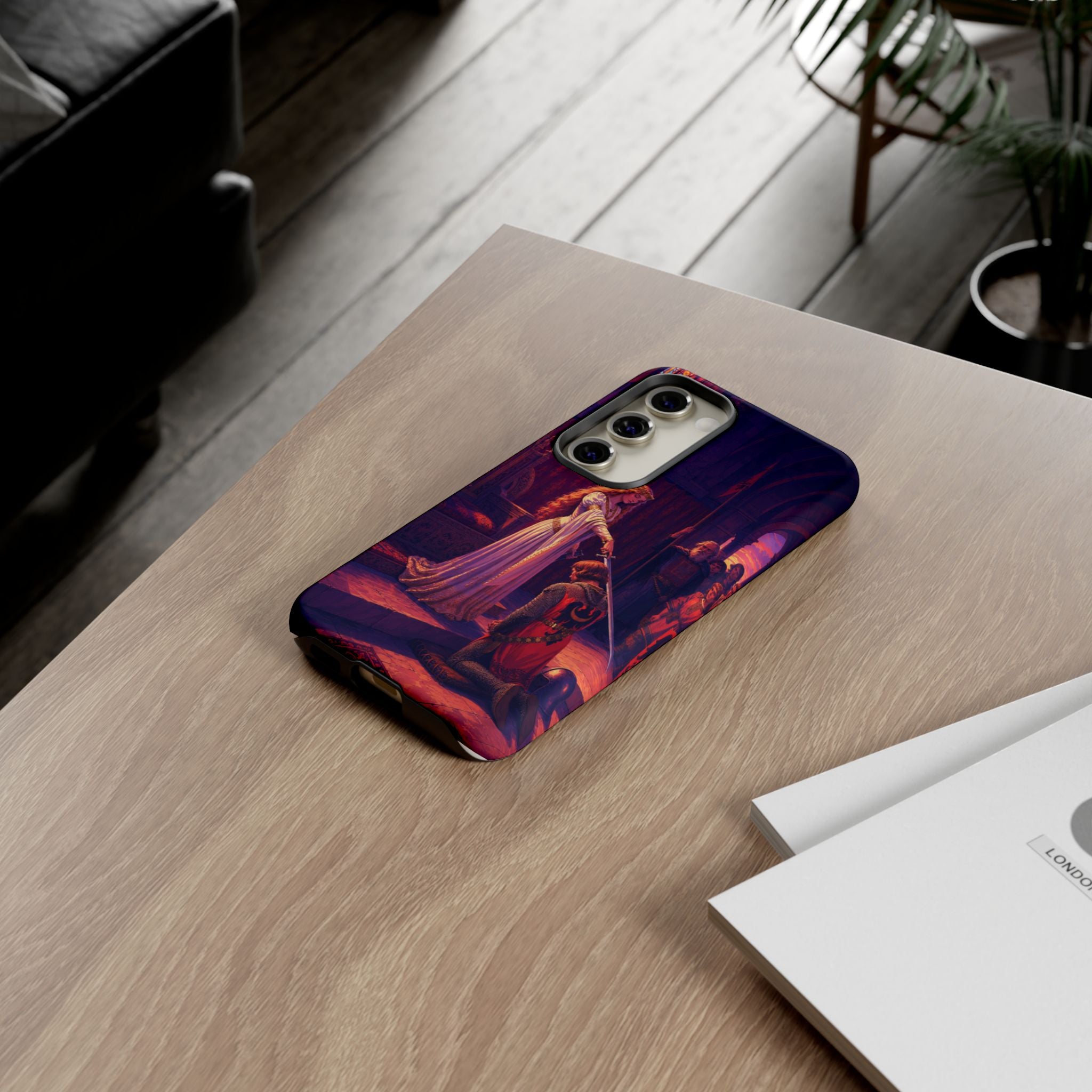 Medieval Knight Knighthood Ceremony phone case | Tough Cases