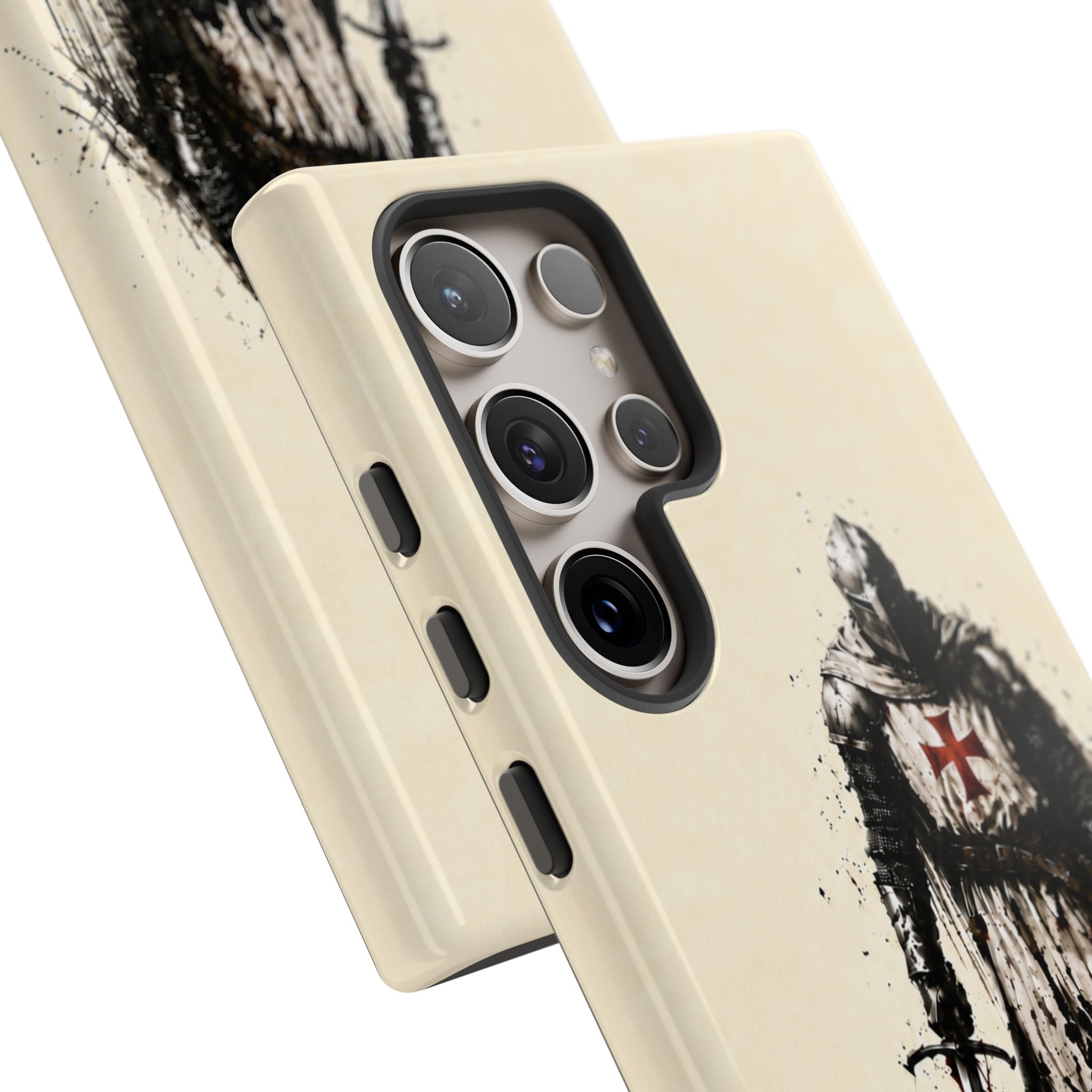 Knight Of The Templar Order Phone Case | Parchment Ivory