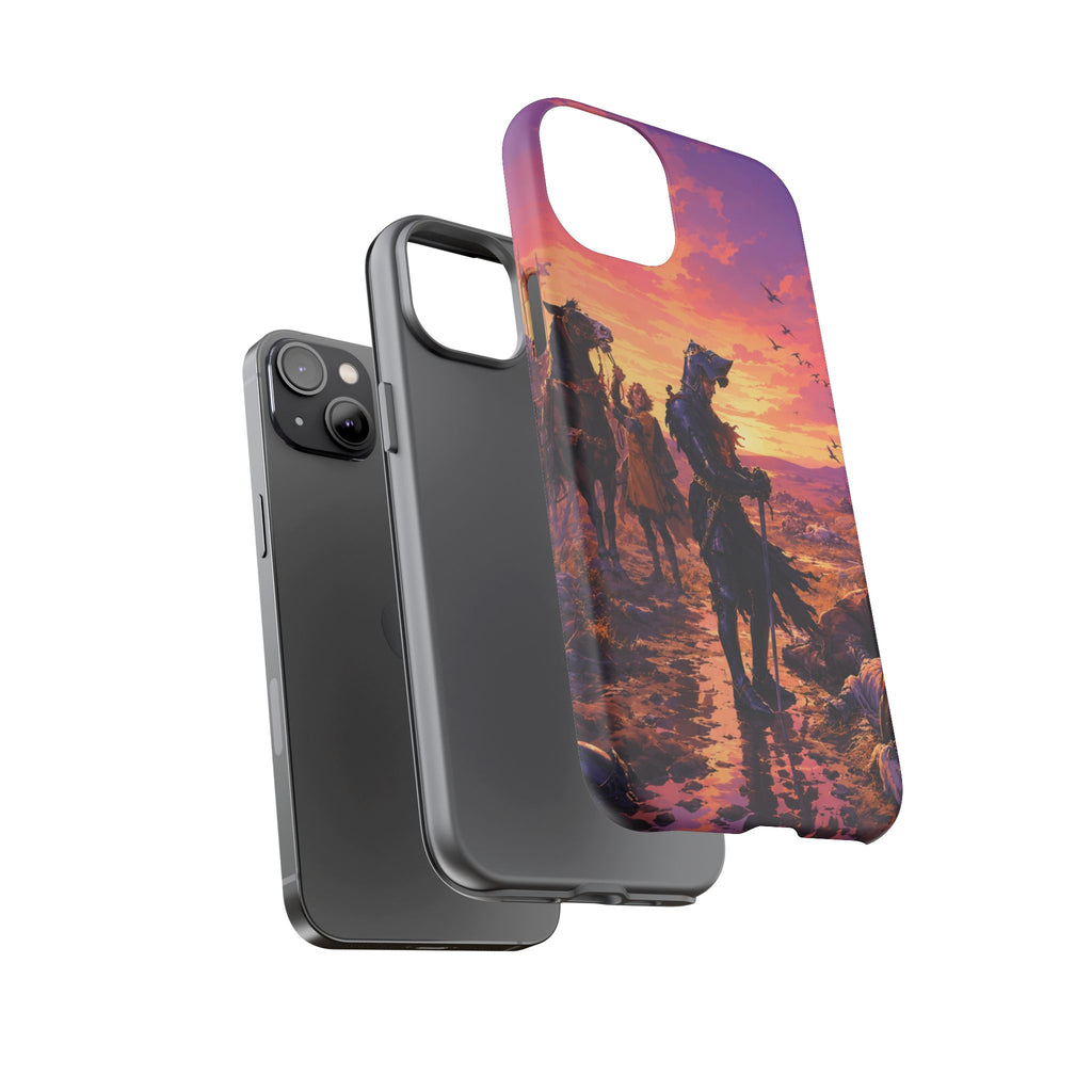 Medieval Knight Phone Cases In The GTA VI Art Style