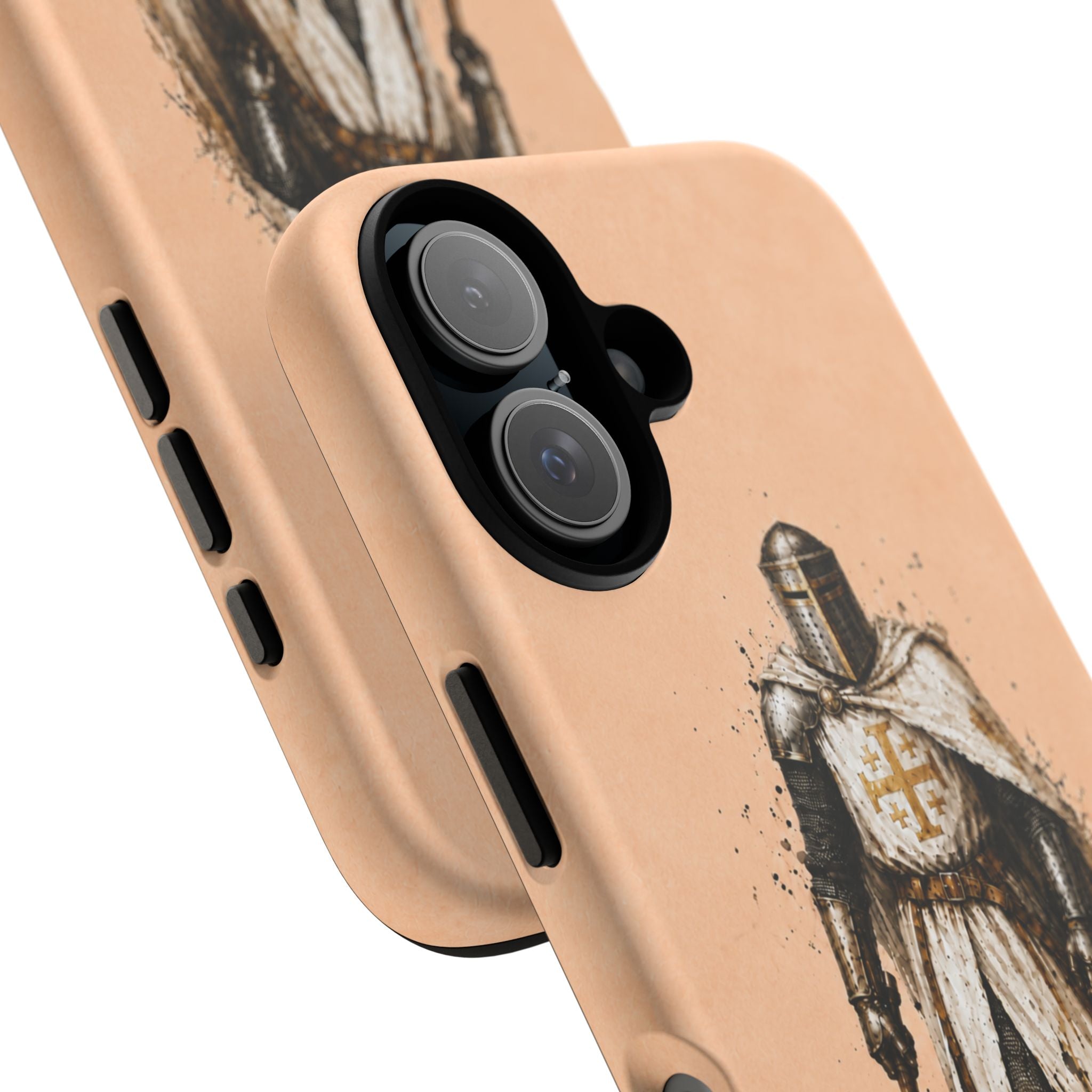 Knight Of The Kingdom Of Jerusalem Phone Case | Peach