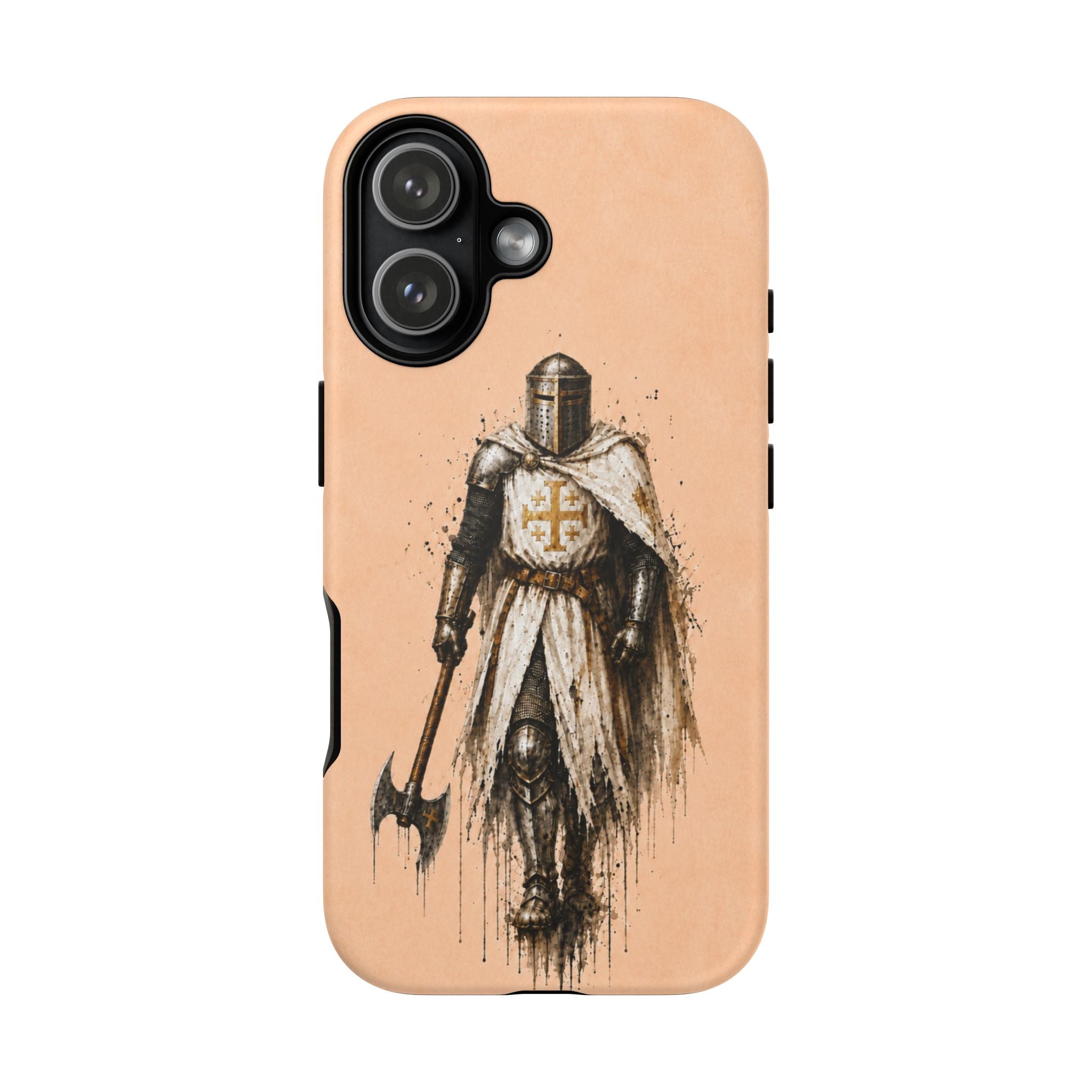 Knight Of The Kingdom Of Jerusalem Phone Case | Peach