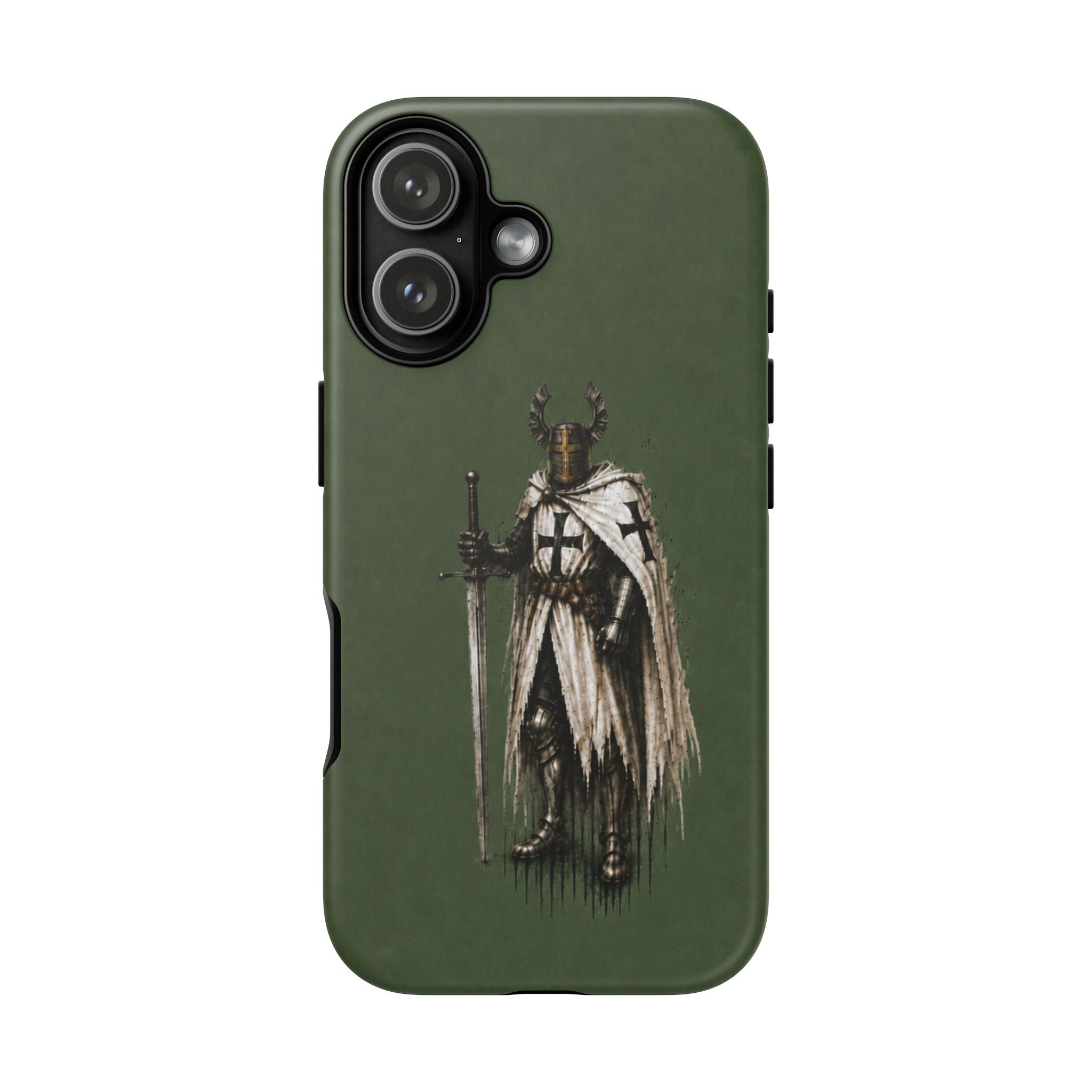 Knight Of The Teutonic Order Phone Case I Forest Green