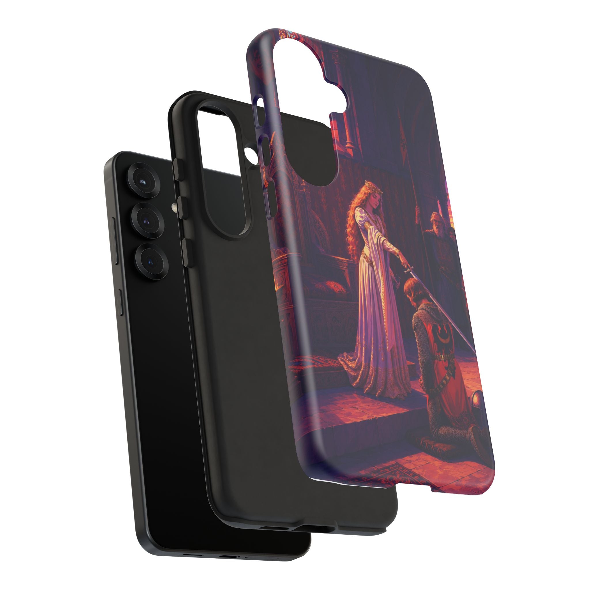 Medieval Knight Knighthood Ceremony phone case | Tough Cases