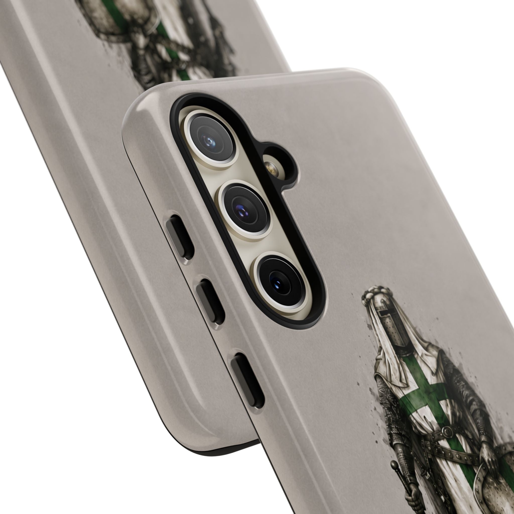 Knight Of The Order Of Saint Lazarus Phone Case | Stone Grey