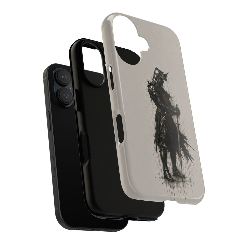 The Black Prince Phone Case | Stone Grey