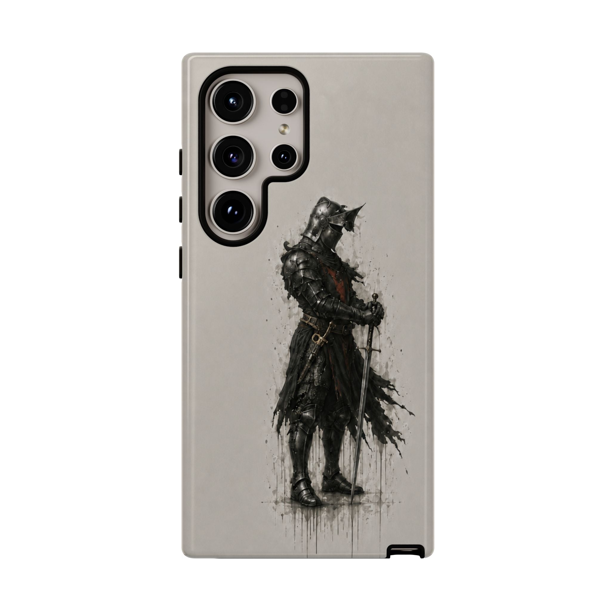 The Black Prince Phone Case | Stone Grey