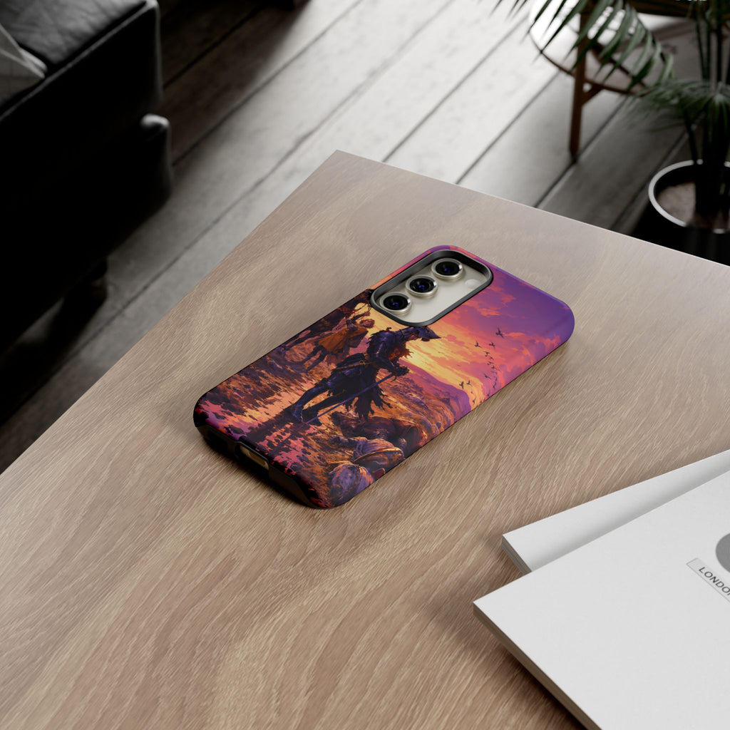 Medieval Knight Phone Cases In The GTA VI Art Style