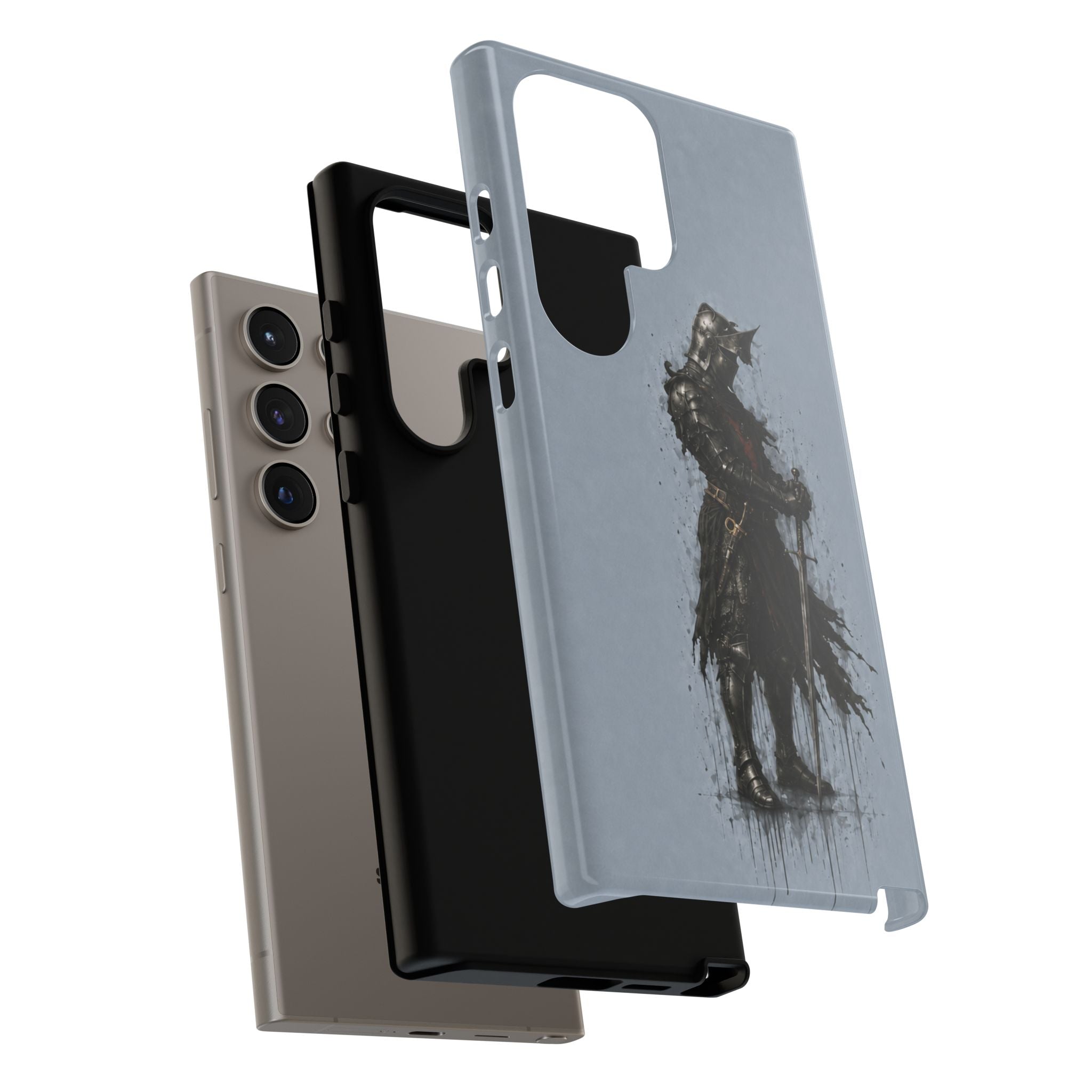 The Black Prince Phone Case I Faded Steel Blue