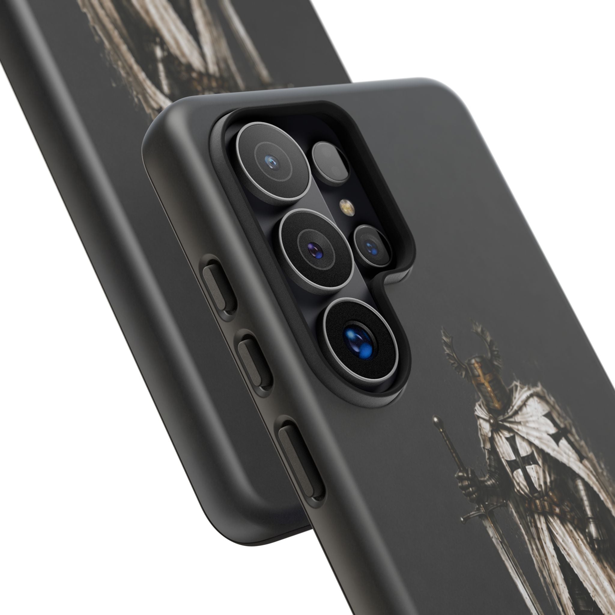 Knight Of The Teutonic Order Phone Case | Charcoal Grey