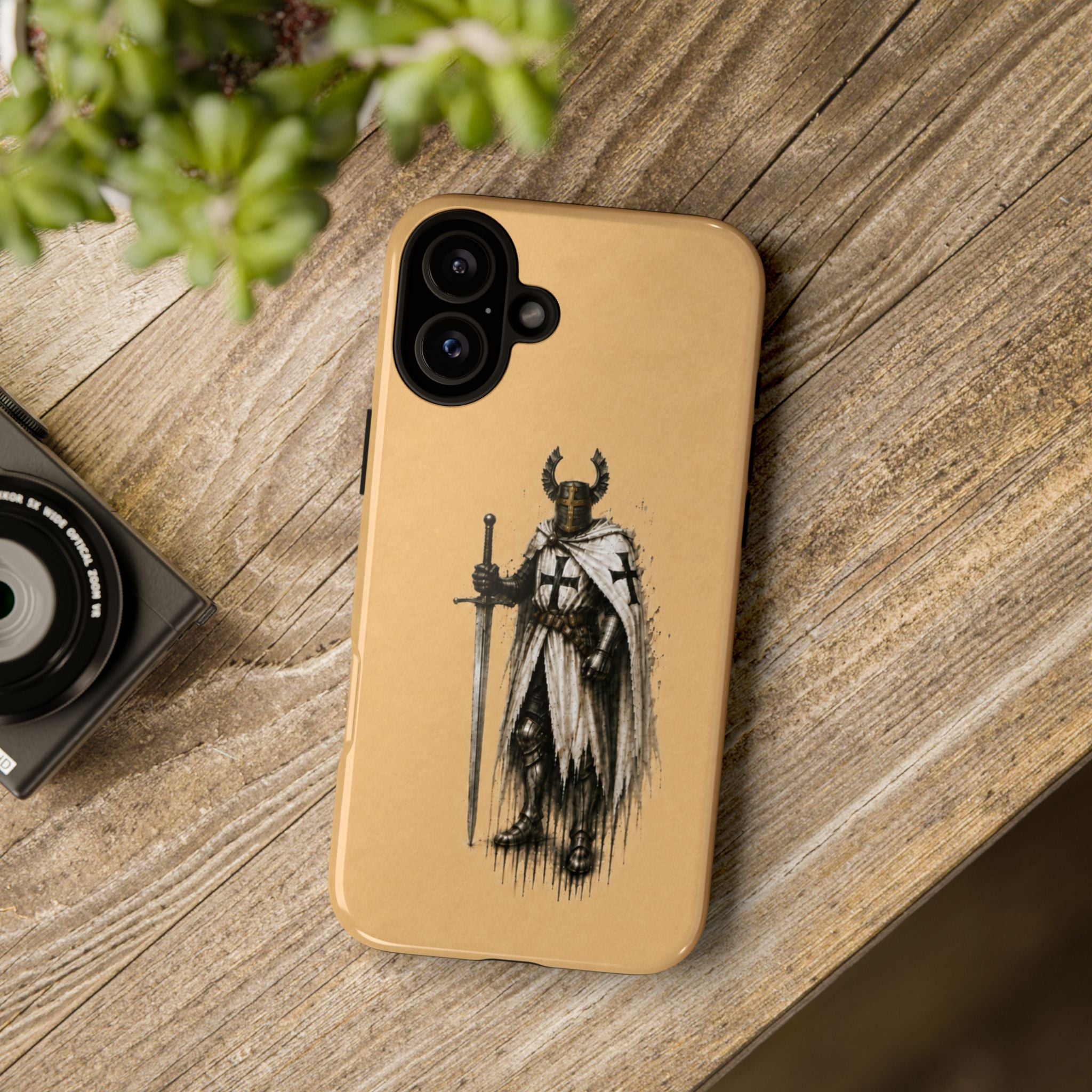 Knight Of The Teutonic Order Phone Case I Desert Tan
