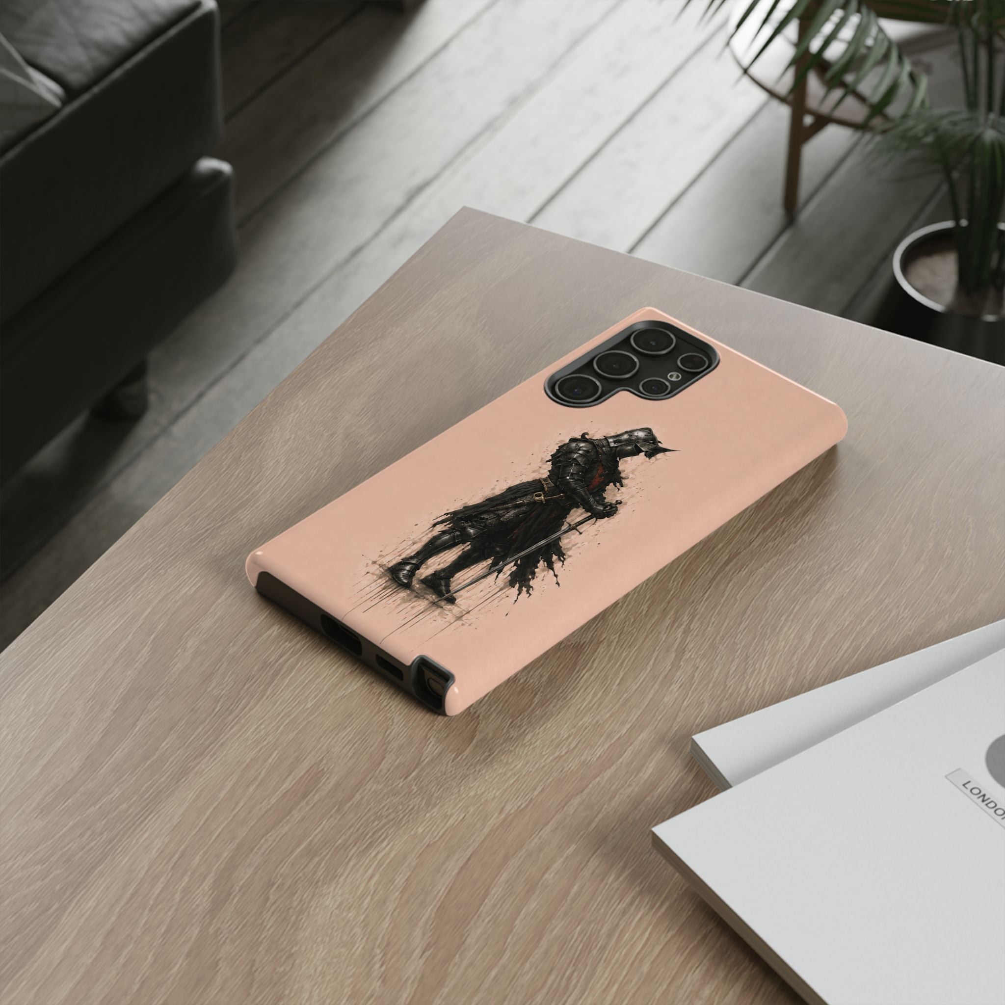 The Black Prince Phone Case | Blush Parchment