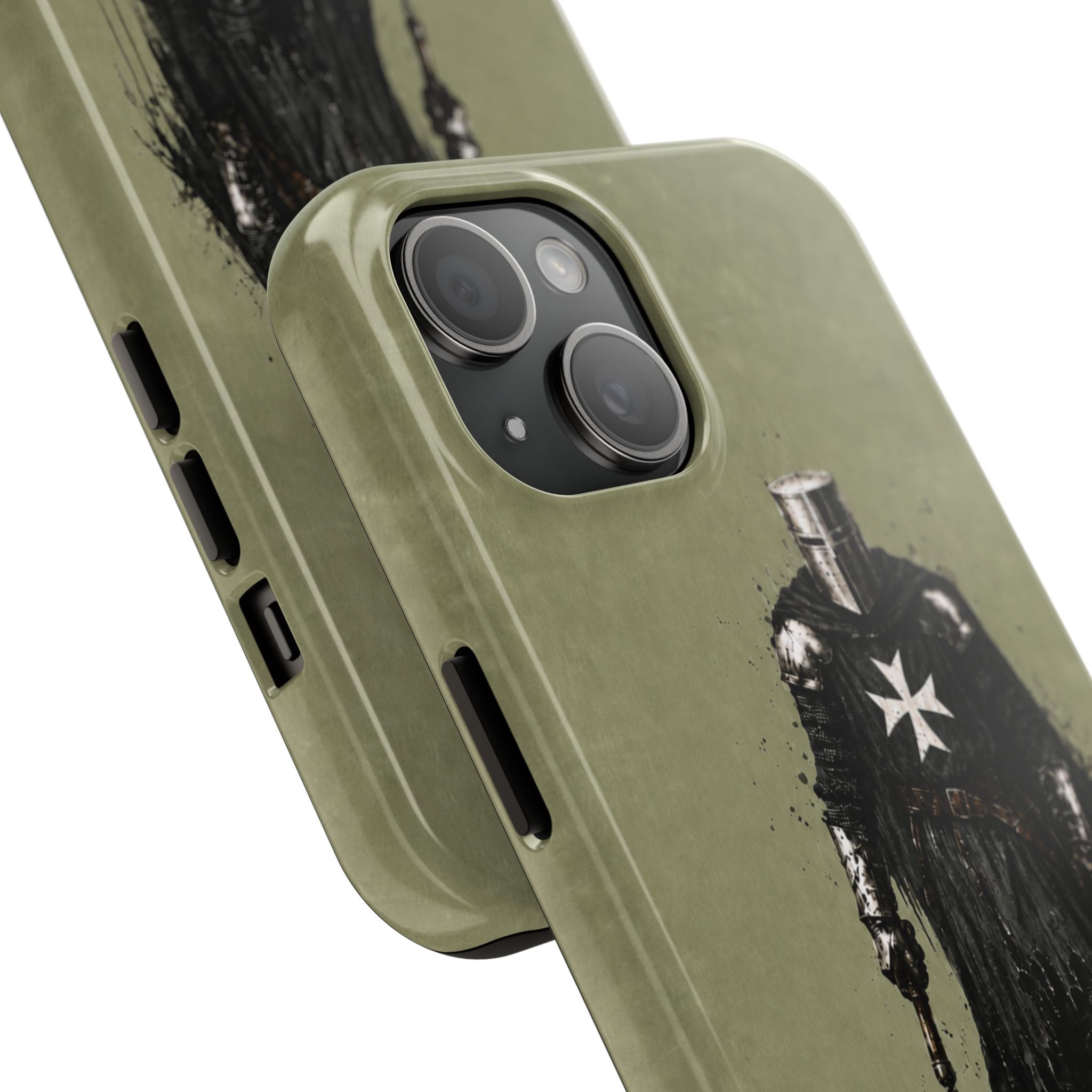 Knight Of The Hospitaller Order Phone Case I Dusty Sage