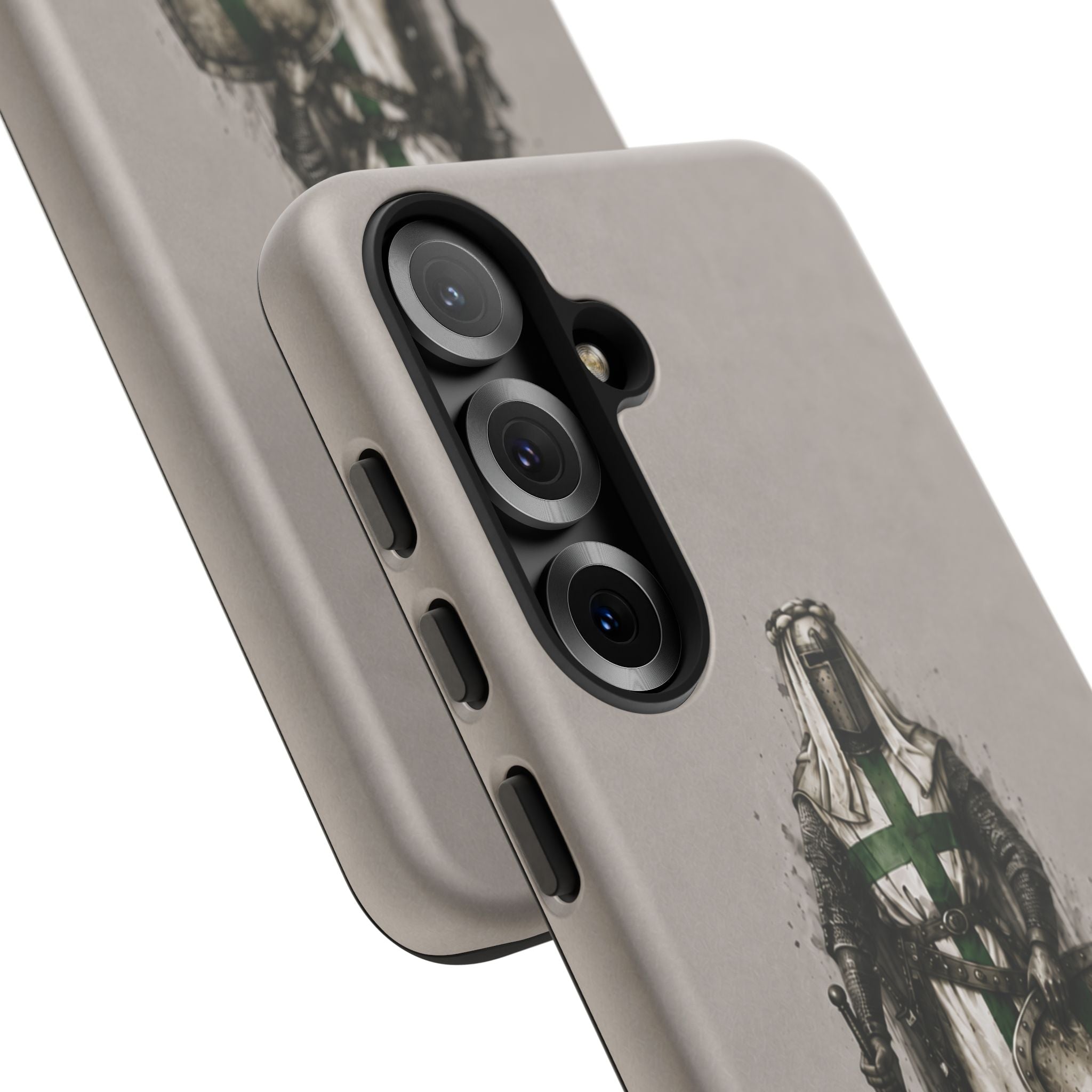 Knight Of The Order Of Saint Lazarus Phone Case | Stone Grey