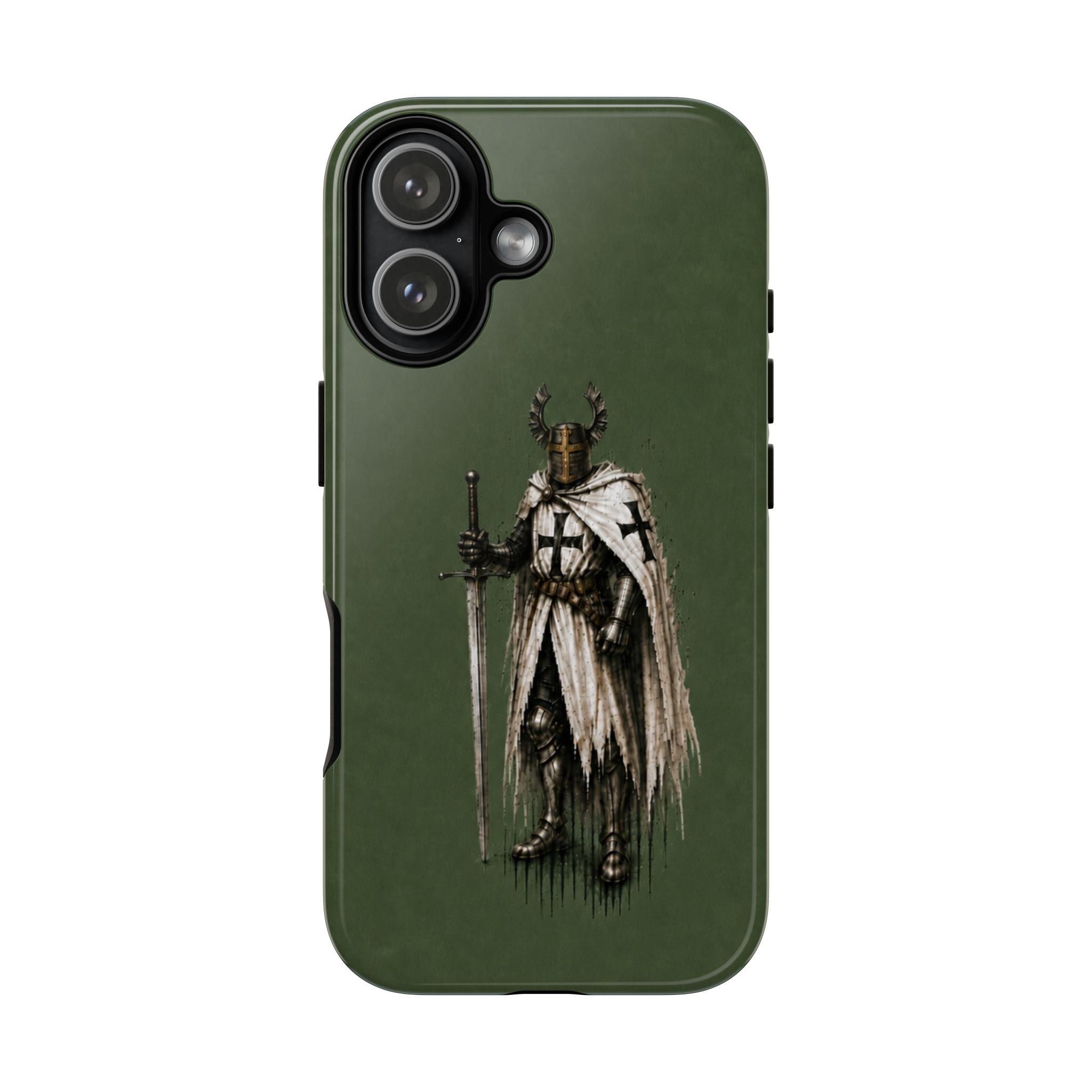 Knight Of The Teutonic Order Phone Case I Forest Green