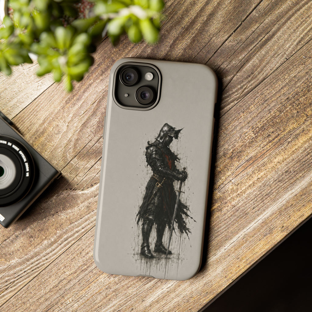 The Black Prince Phone Case | Stone Grey