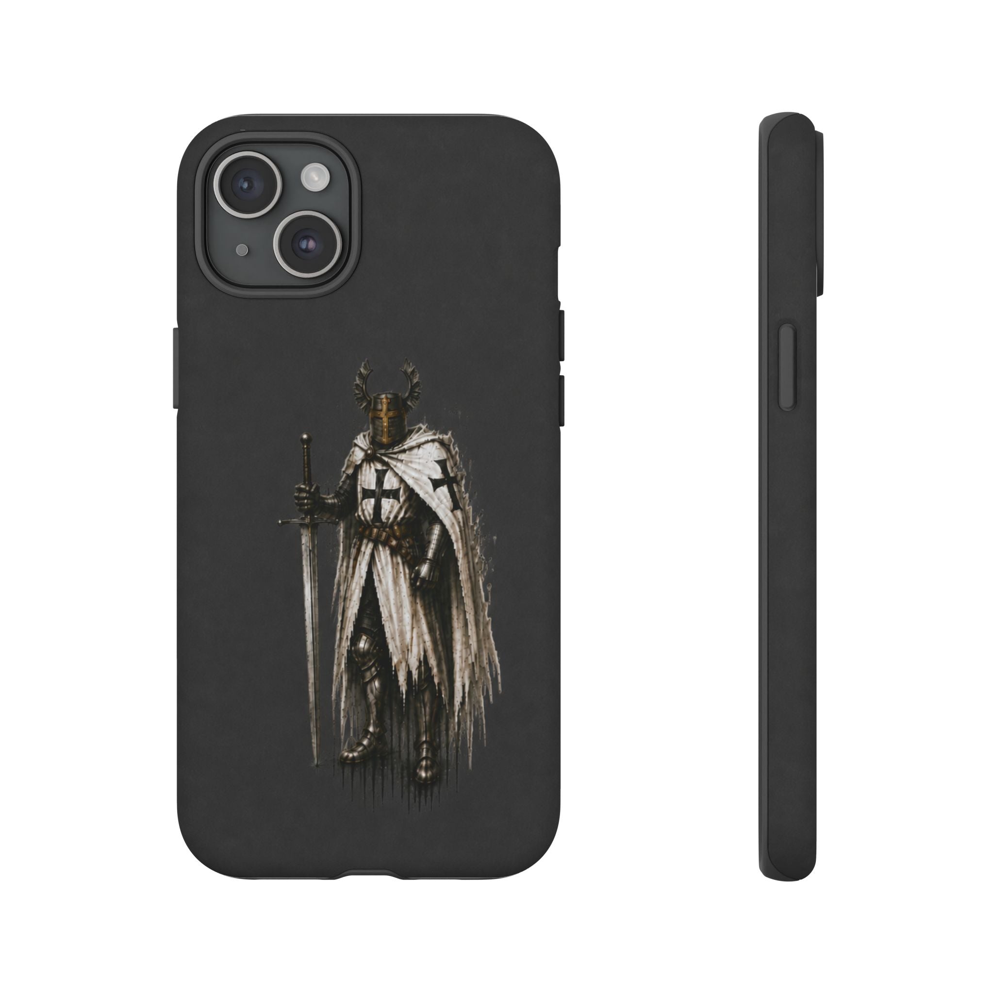 Knight Of The Teutonic Order Phone Case | Charcoal Grey