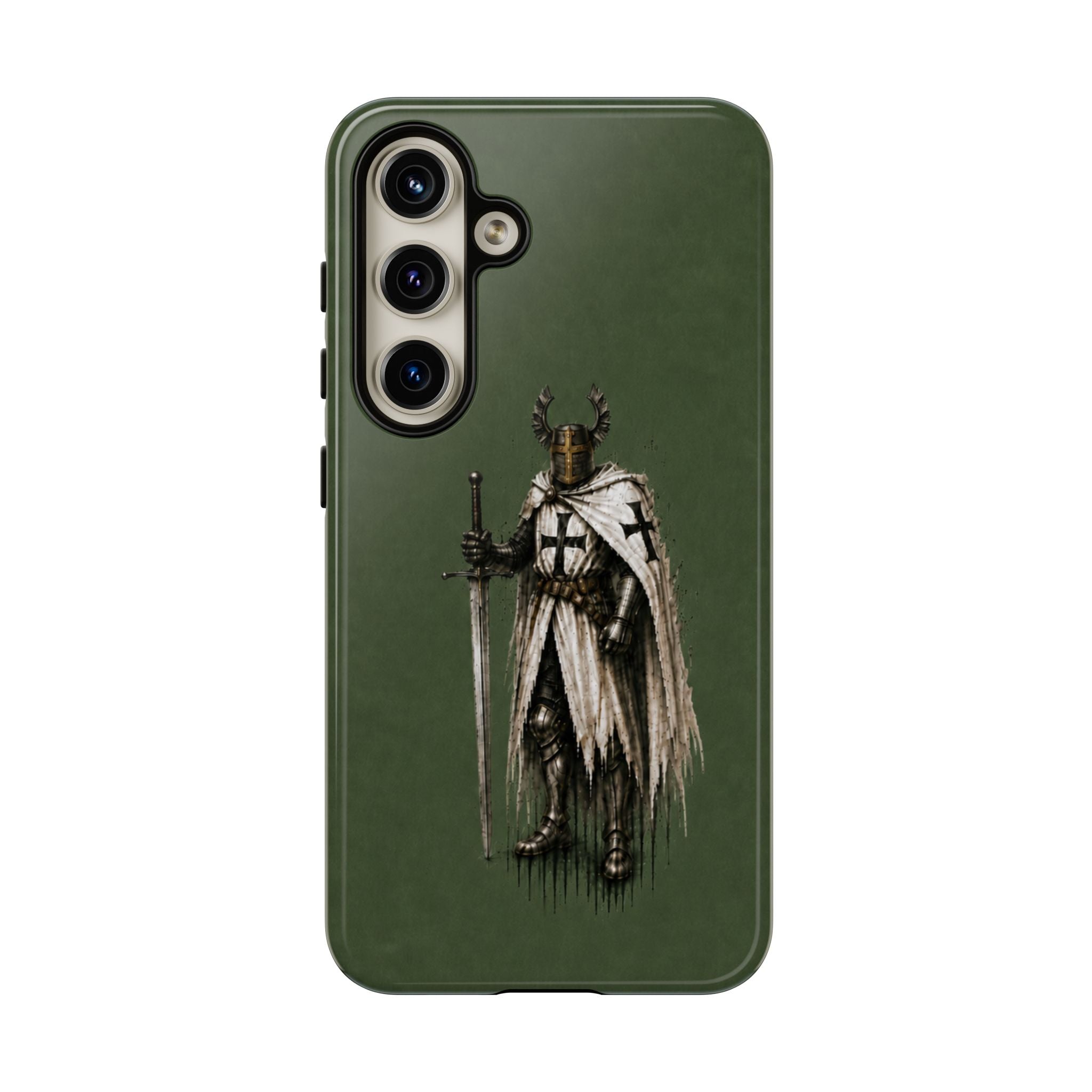 Knight Of The Teutonic Order Phone Case I Forest Green