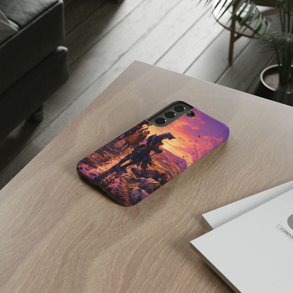 Medieval Knight Phone Cases In The GTA VI Art Style