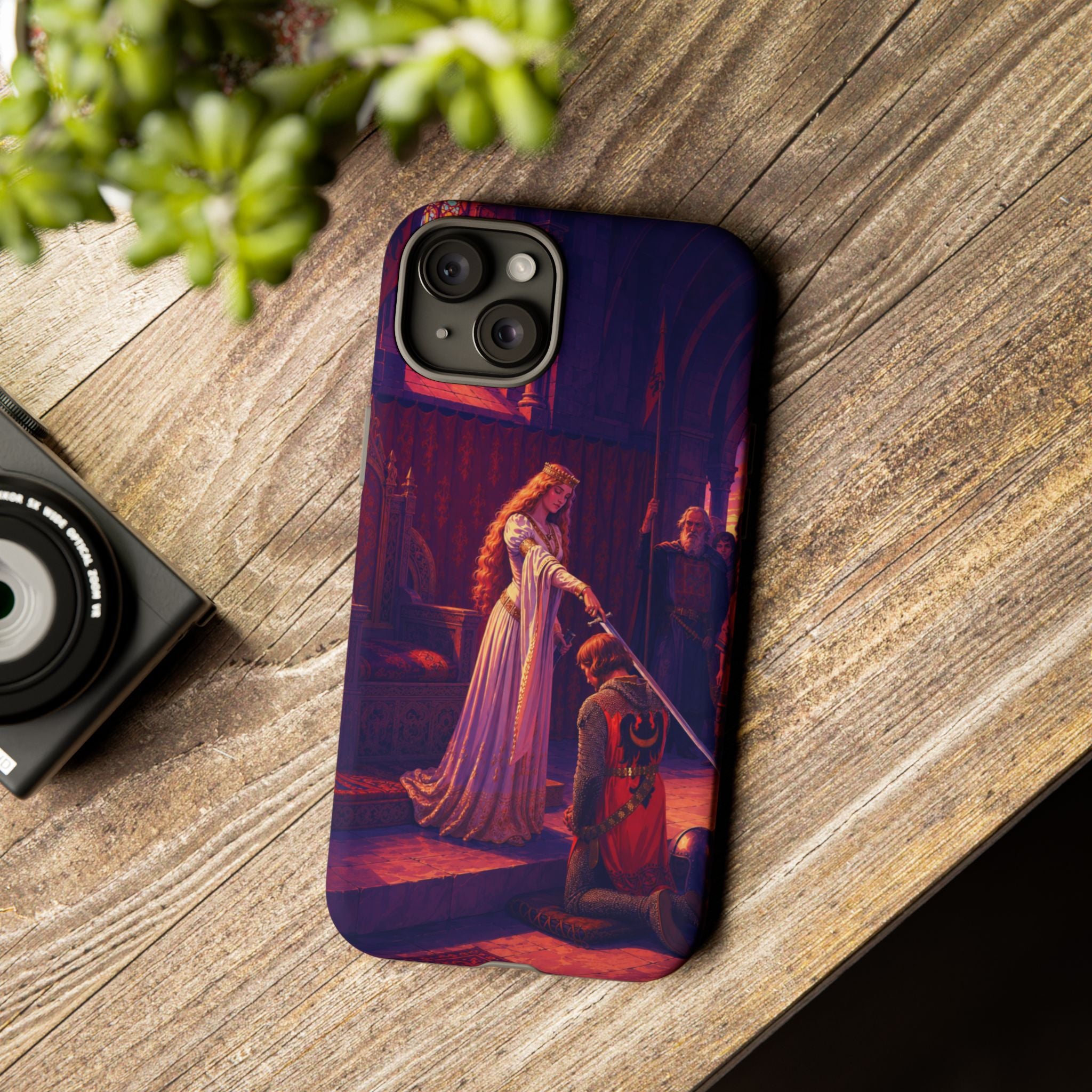 Medieval Knight Knighthood Ceremony phone case | Tough Cases