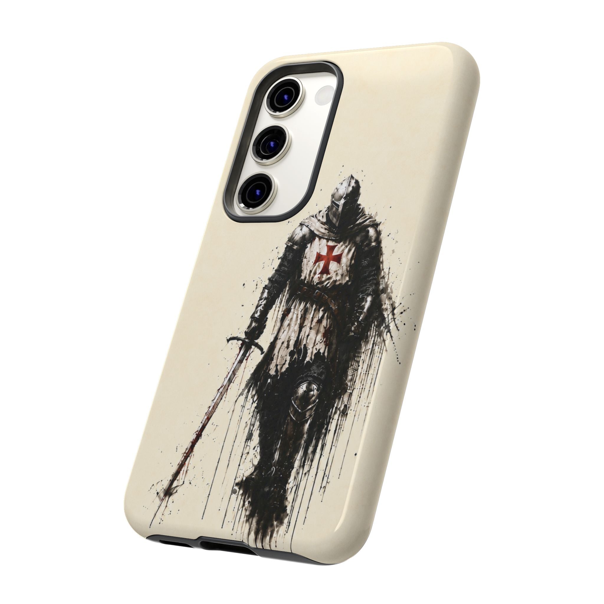 Knight Of The Templar Order Phone Case | Parchment Ivory