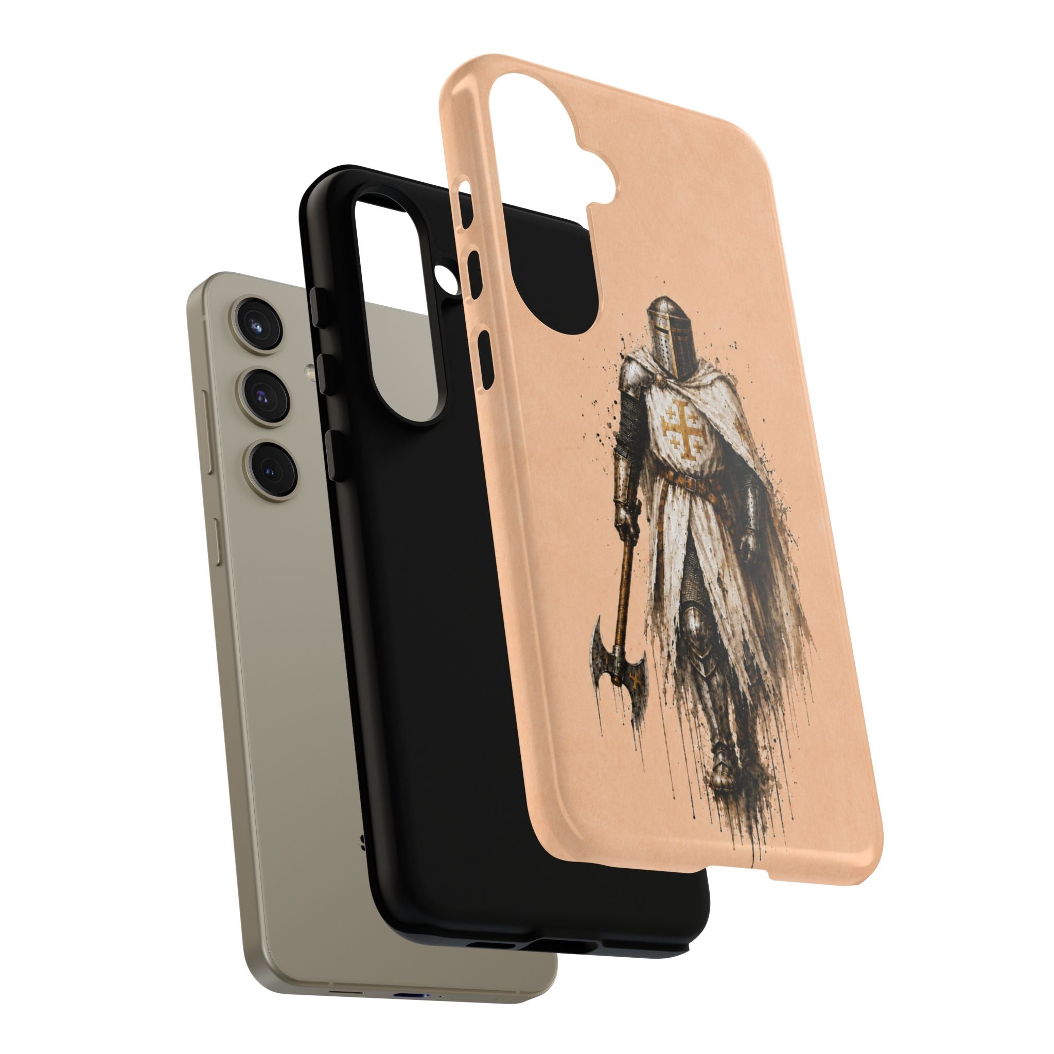 Knight Of The Kingdom Of Jerusalem Phone Case | Peach