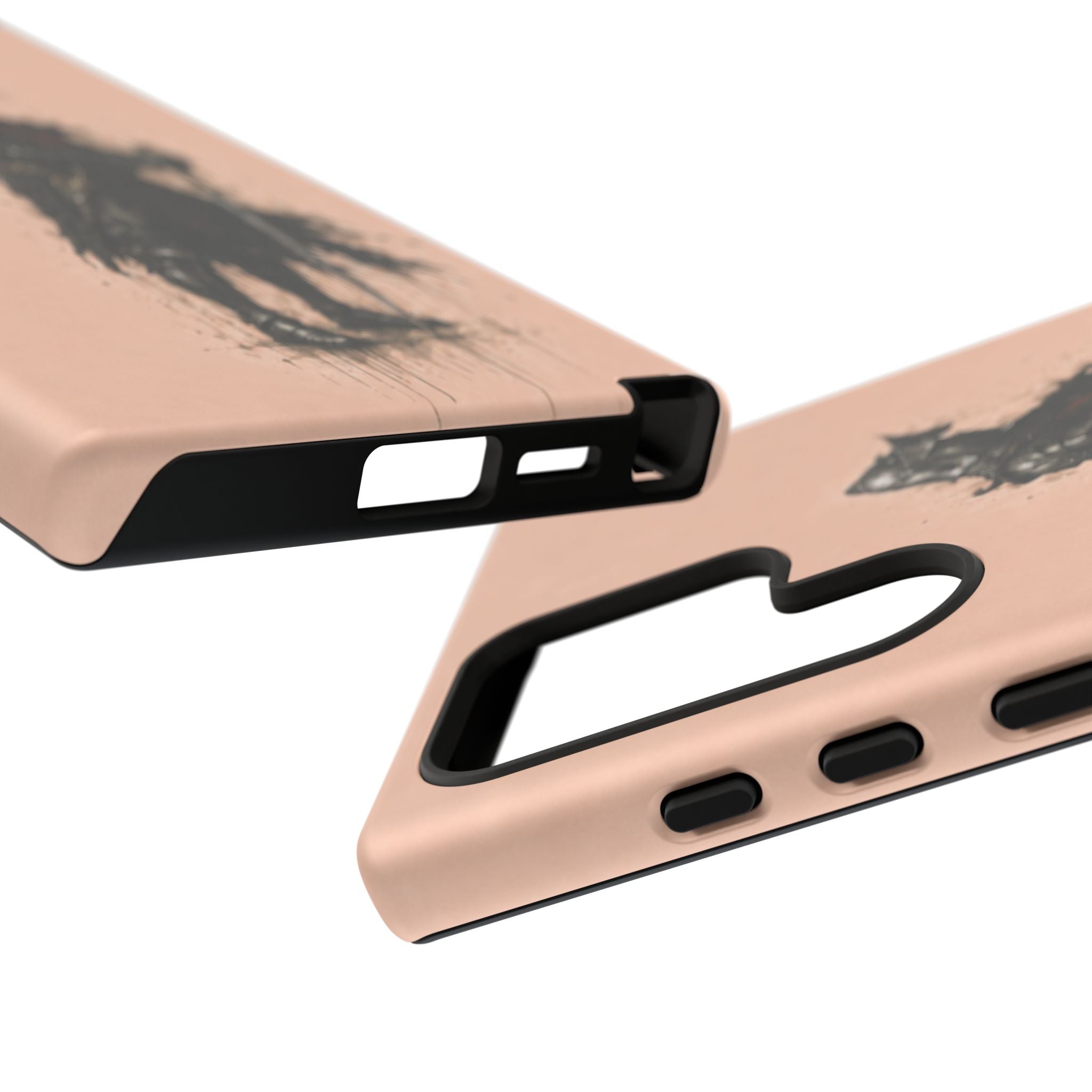 The Black Prince Phone Case | Blush Parchment