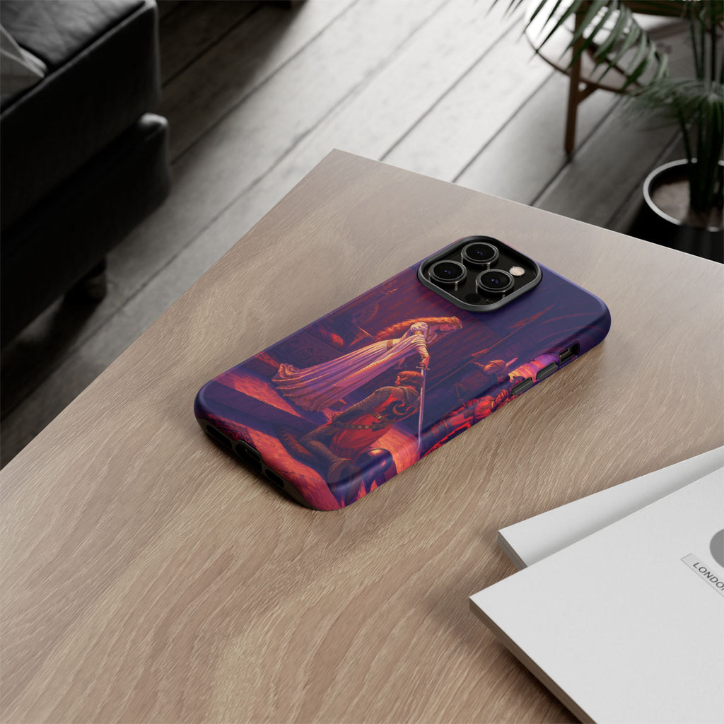 Medieval Knight Knighthood Ceremony phone case | Tough Cases
