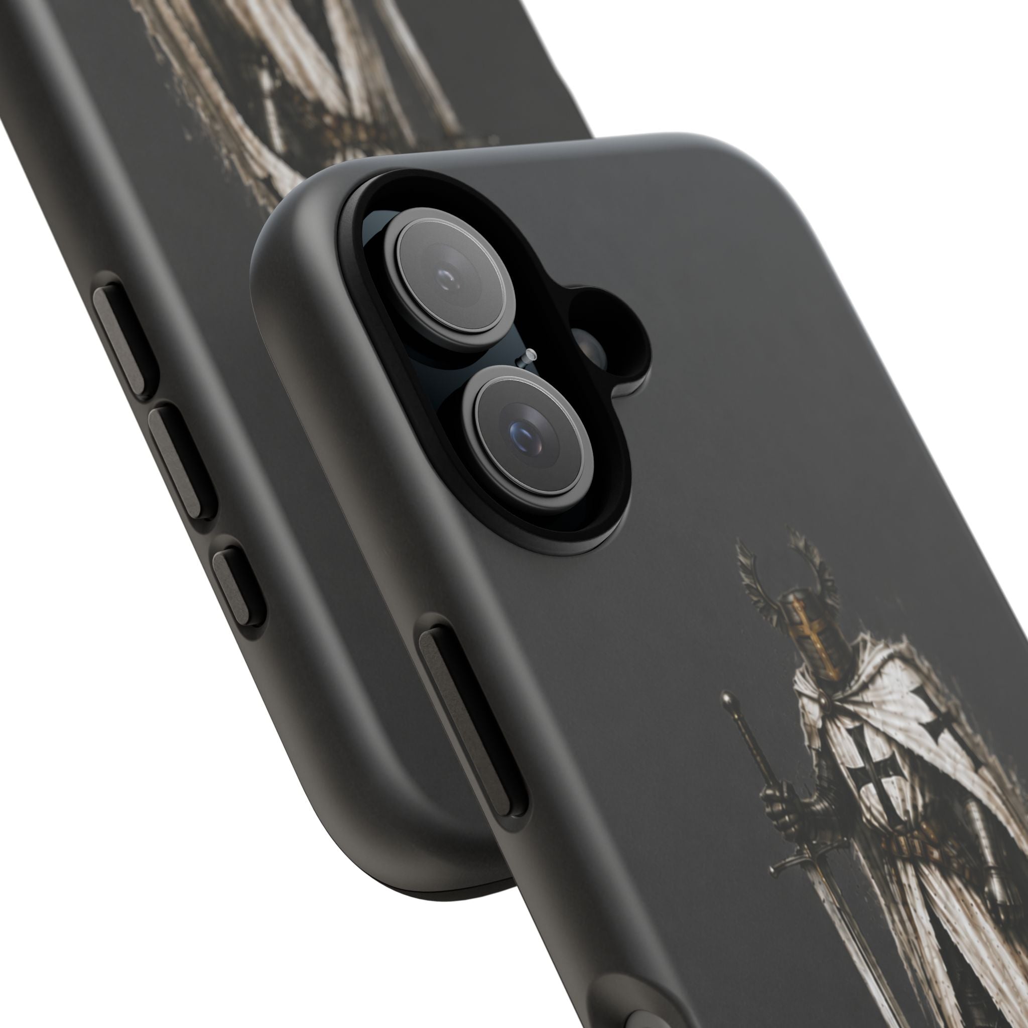 Knight Of The Teutonic Order Phone Case | Charcoal Grey