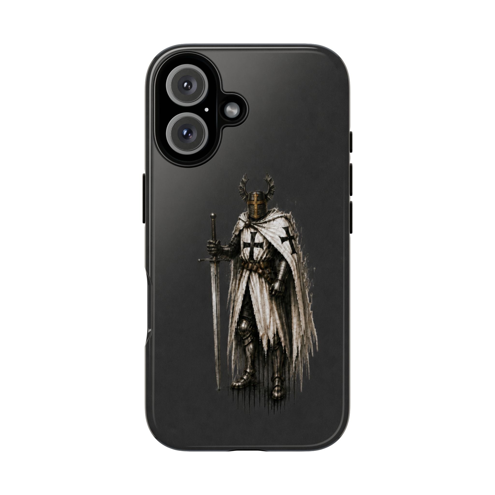 Knight Of The Teutonic Order Phone Case | Charcoal Grey