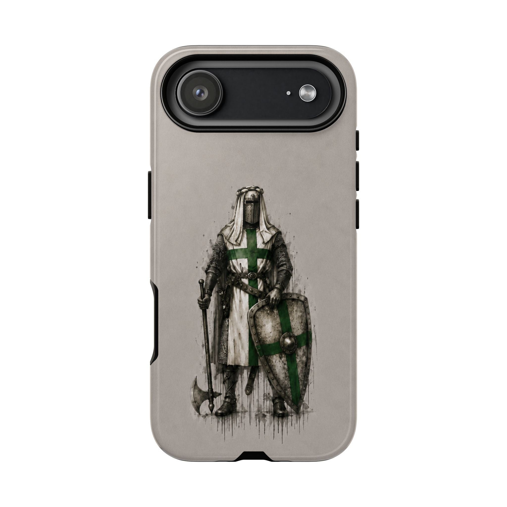 Knight Of The Order Of Saint Lazarus Phone Case | Stone Grey