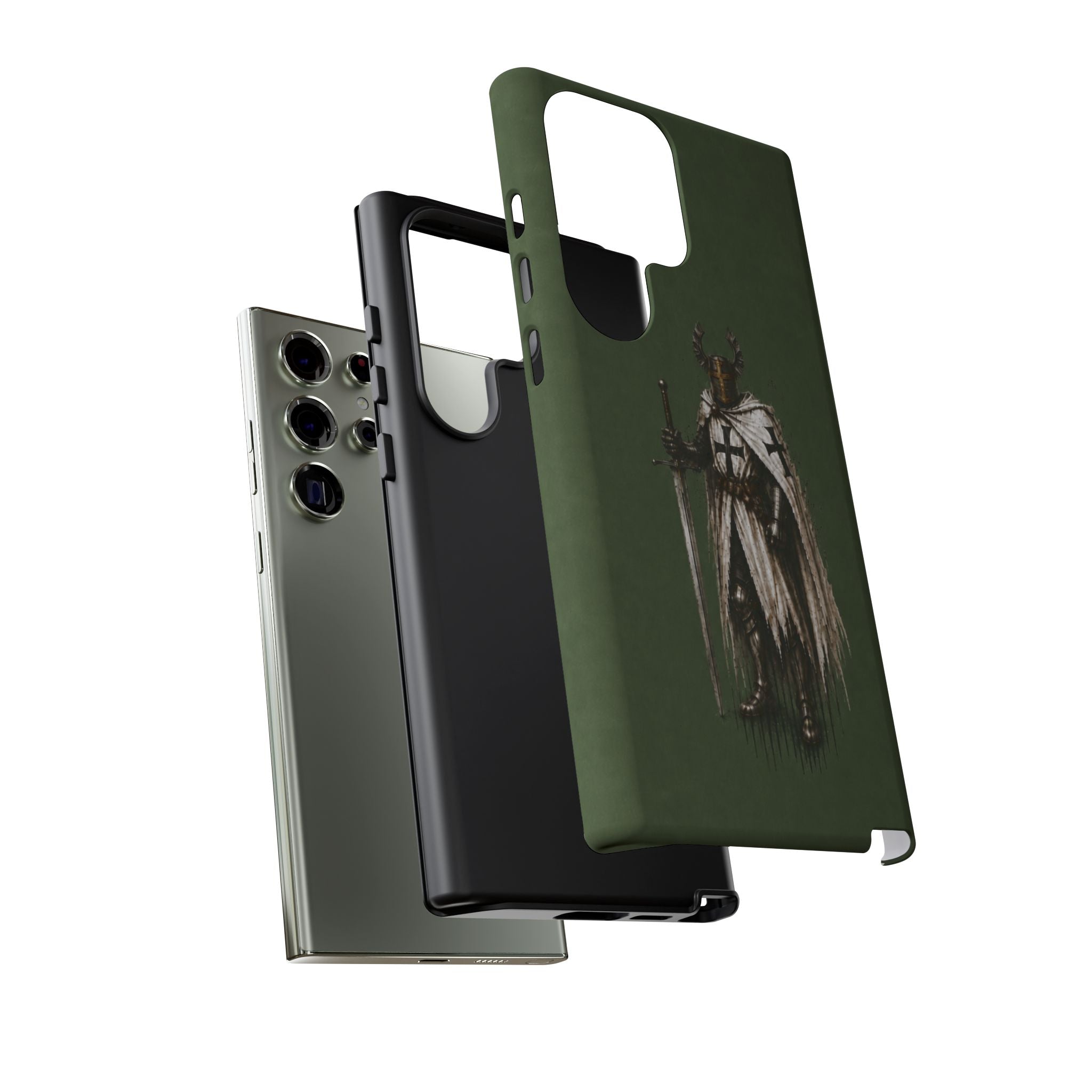 Knight Of The Teutonic Order Phone Case I Forest Green