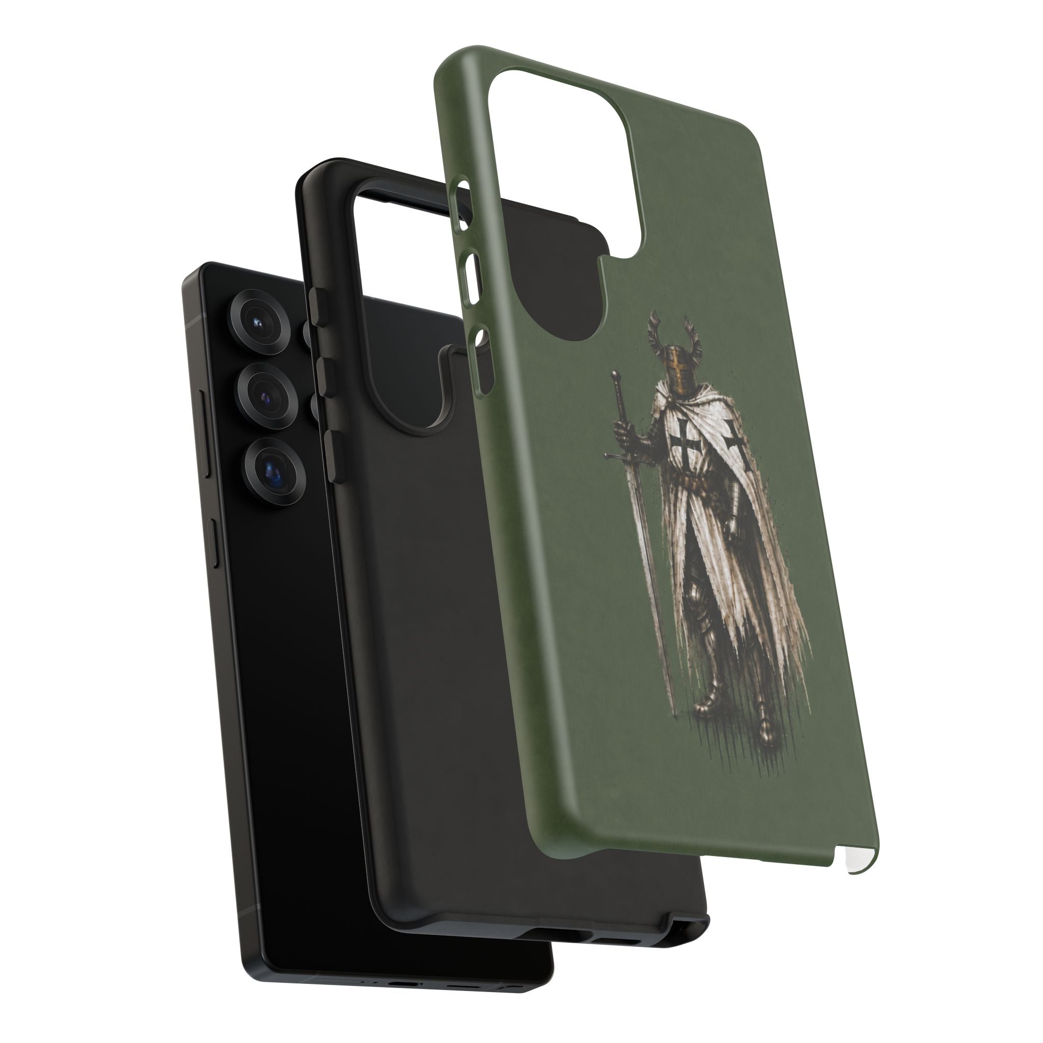 Knight Of The Teutonic Order Phone Case I Forest Green