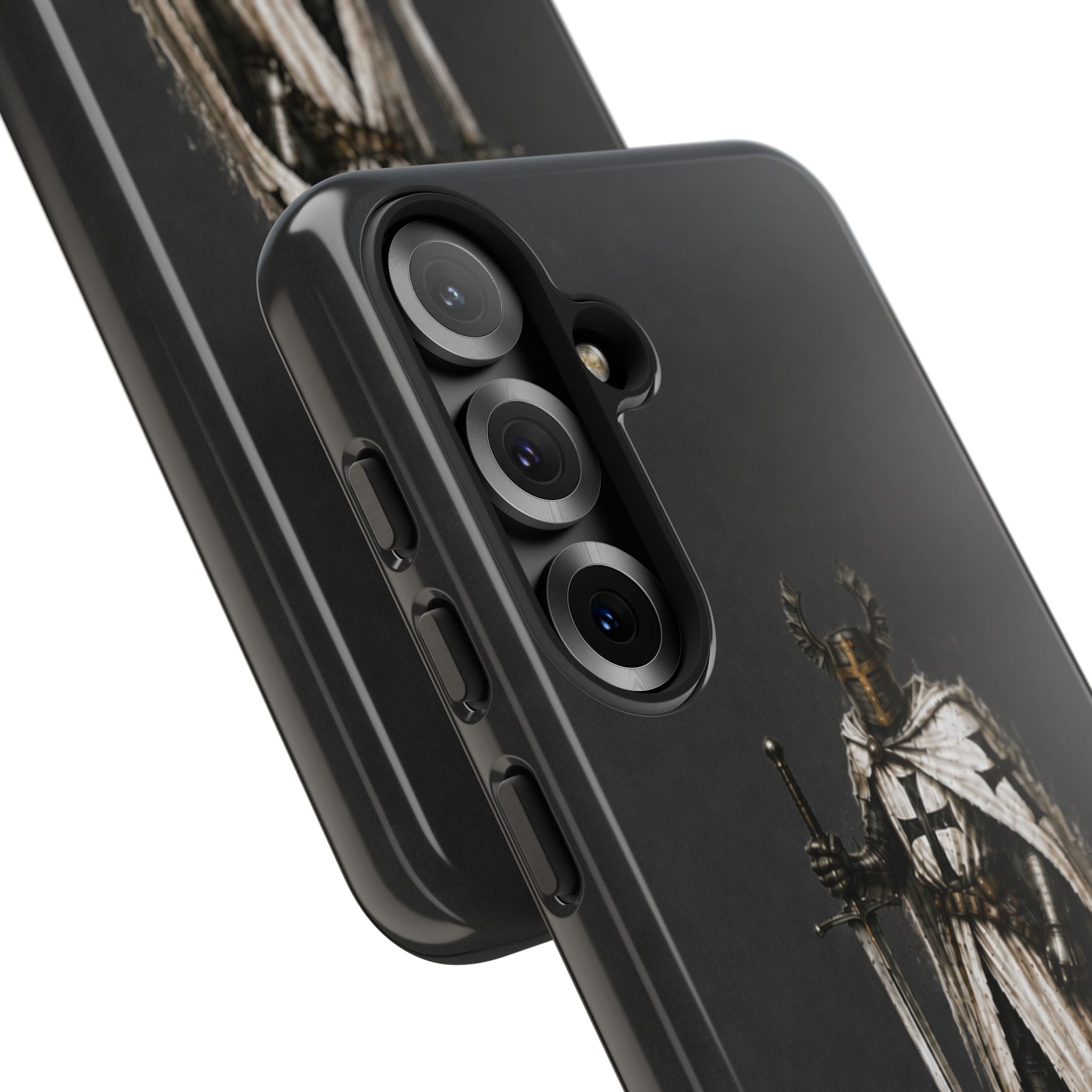 Knight Of The Teutonic Order Phone Case | Charcoal Grey