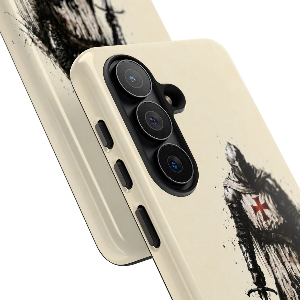 Knight Of The Templar Order Phone Case | Parchment Ivory
