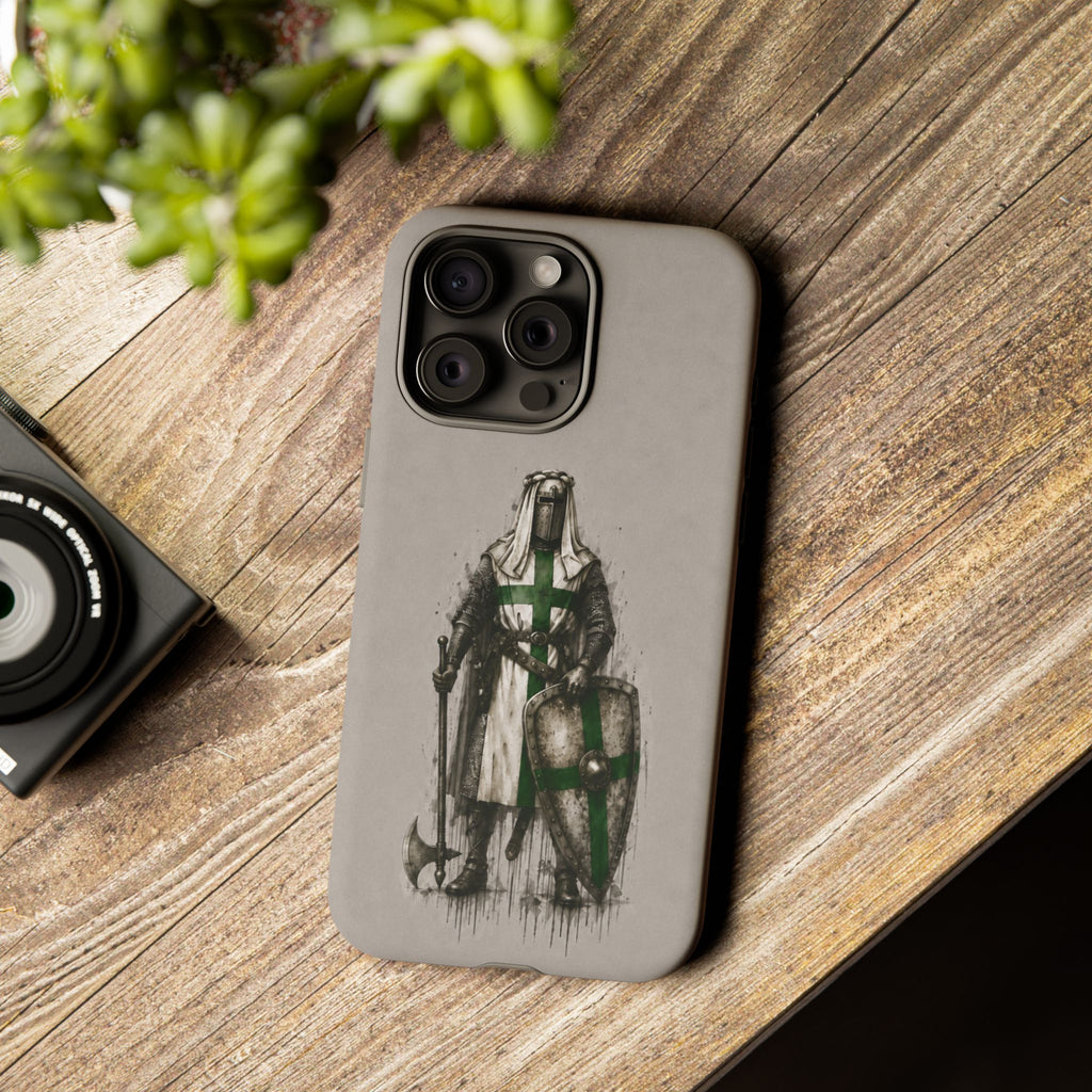 Knight Of The Order Of Saint Lazarus Phone Case | Stone Grey