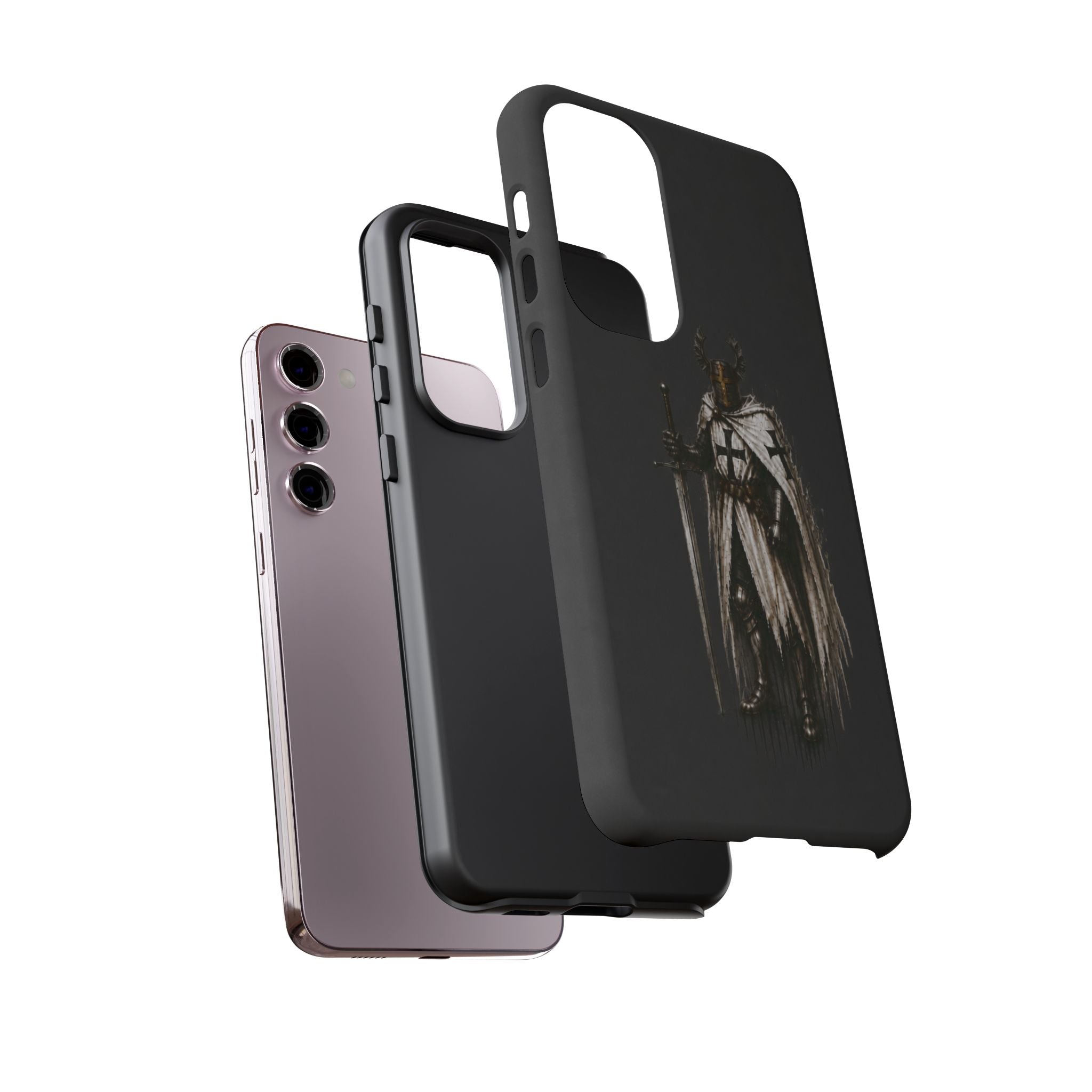 Knight Of The Teutonic Order Phone Case | Charcoal Grey