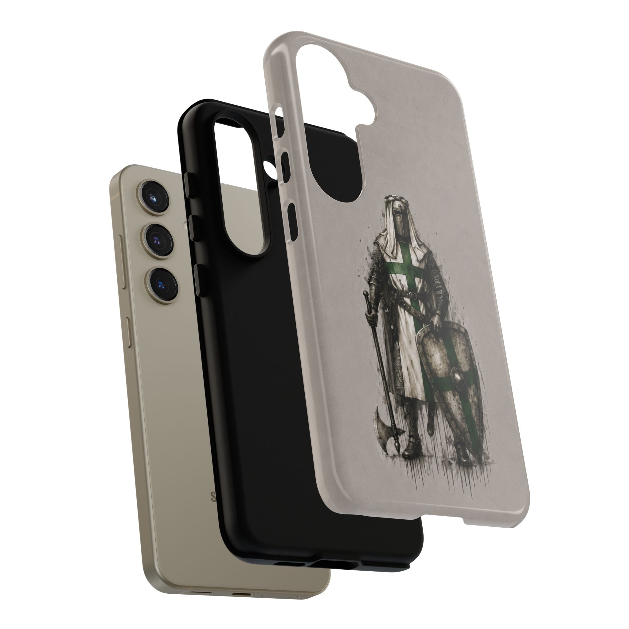 Knight Of The Order Of Saint Lazarus Phone Case | Stone Grey