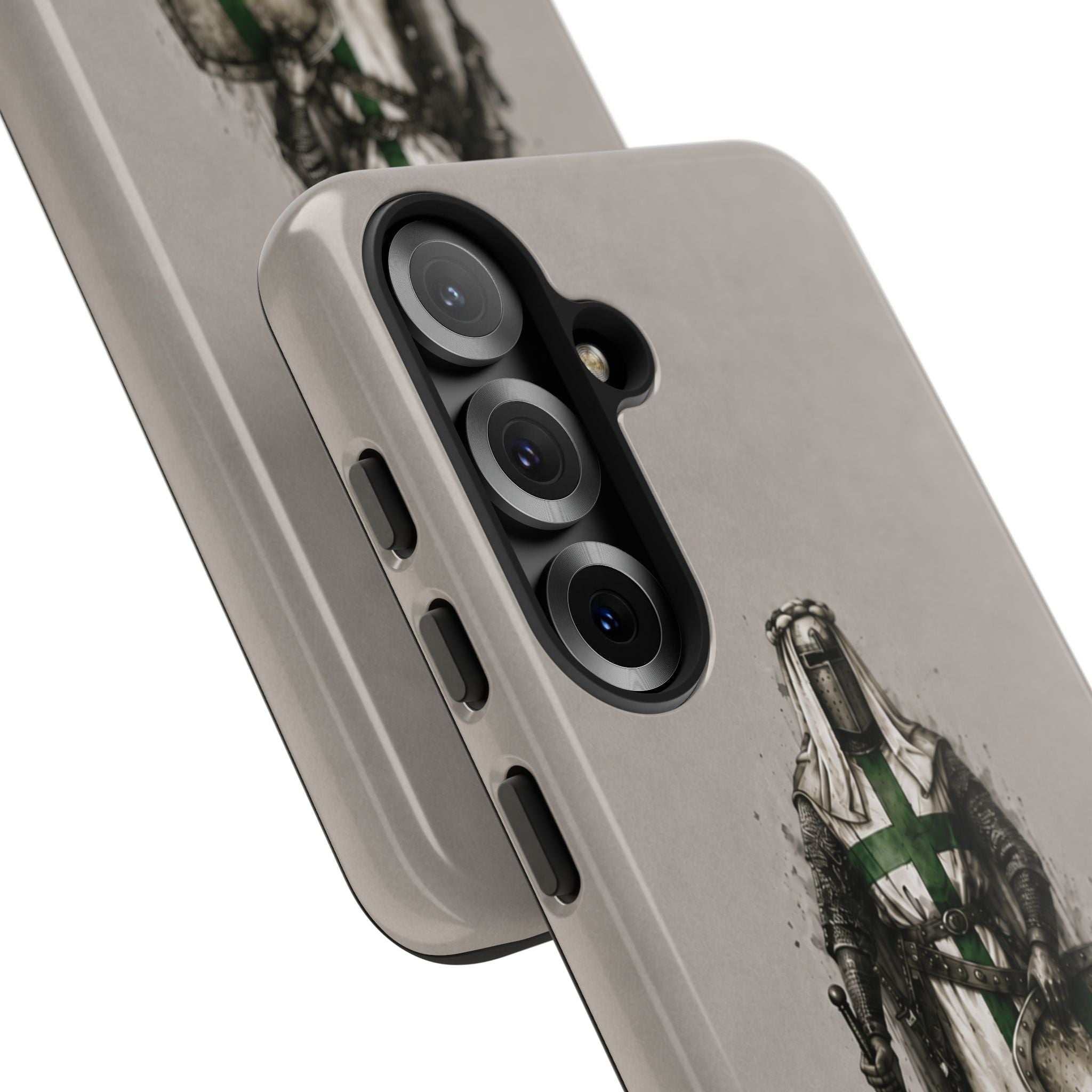 Knight Of The Order Of Saint Lazarus Phone Case | Stone Grey
