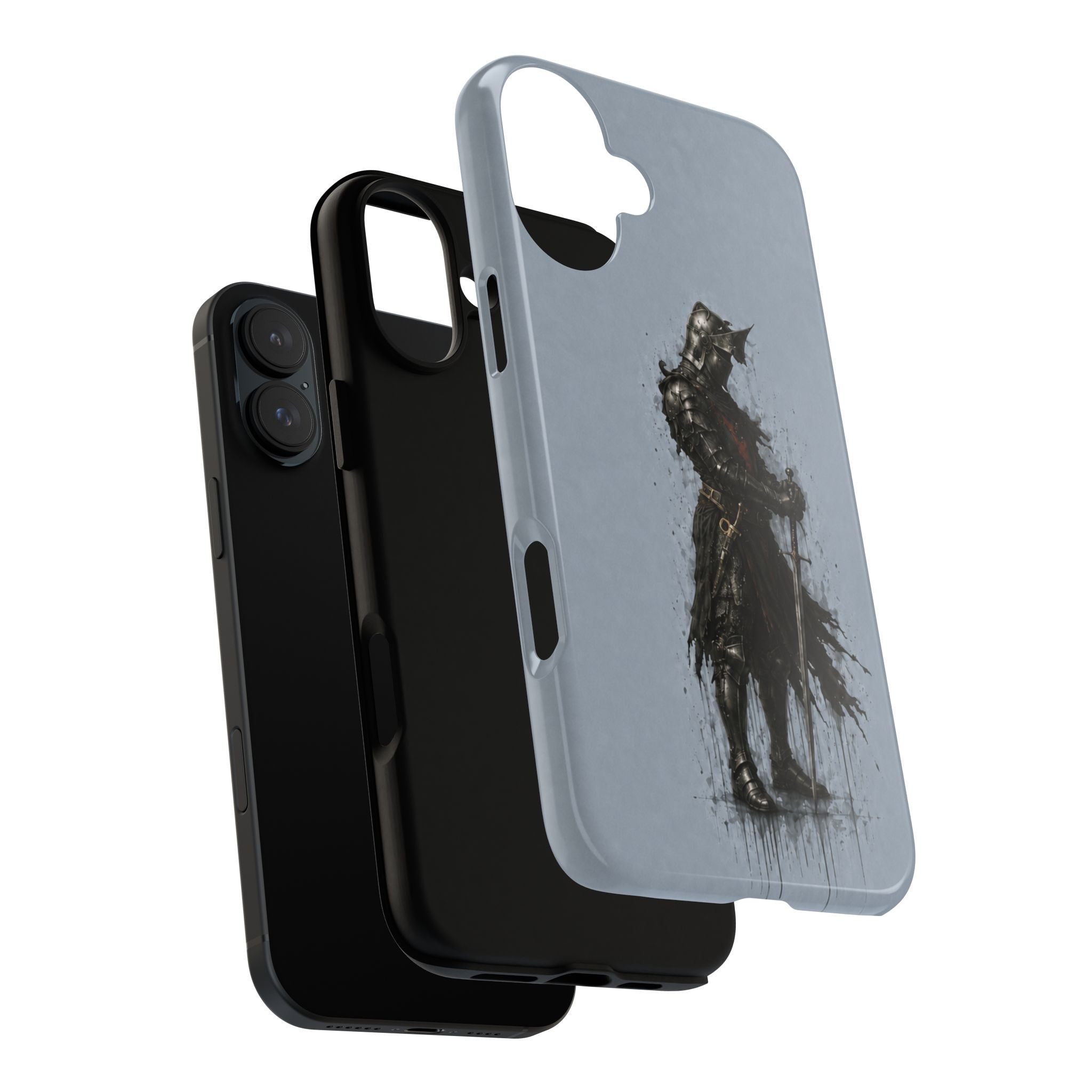 The Black Prince Phone Case I Faded Steel Blue