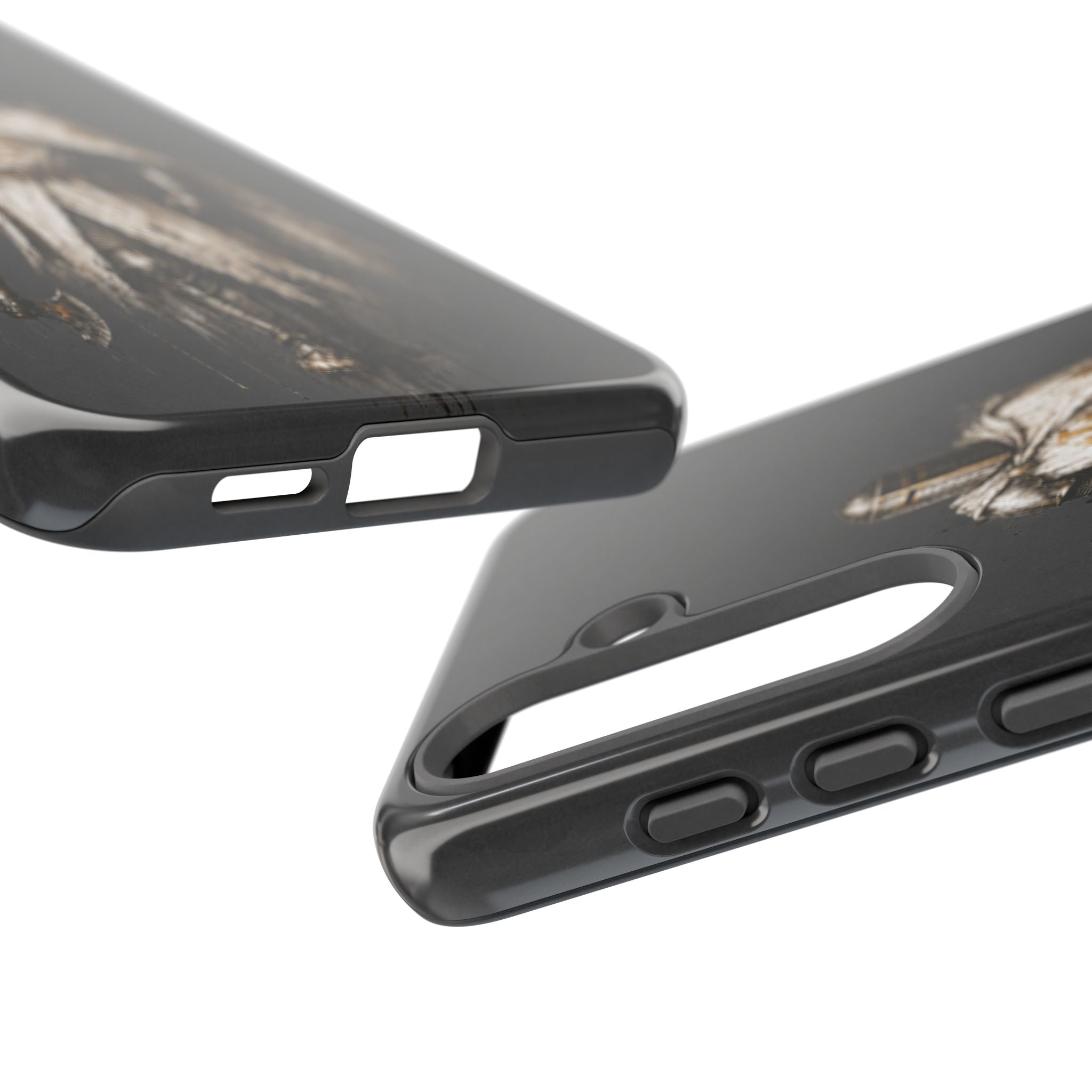 Knight Of The Kingdom Of Jerusalem Phone Case | Charcoal Grey