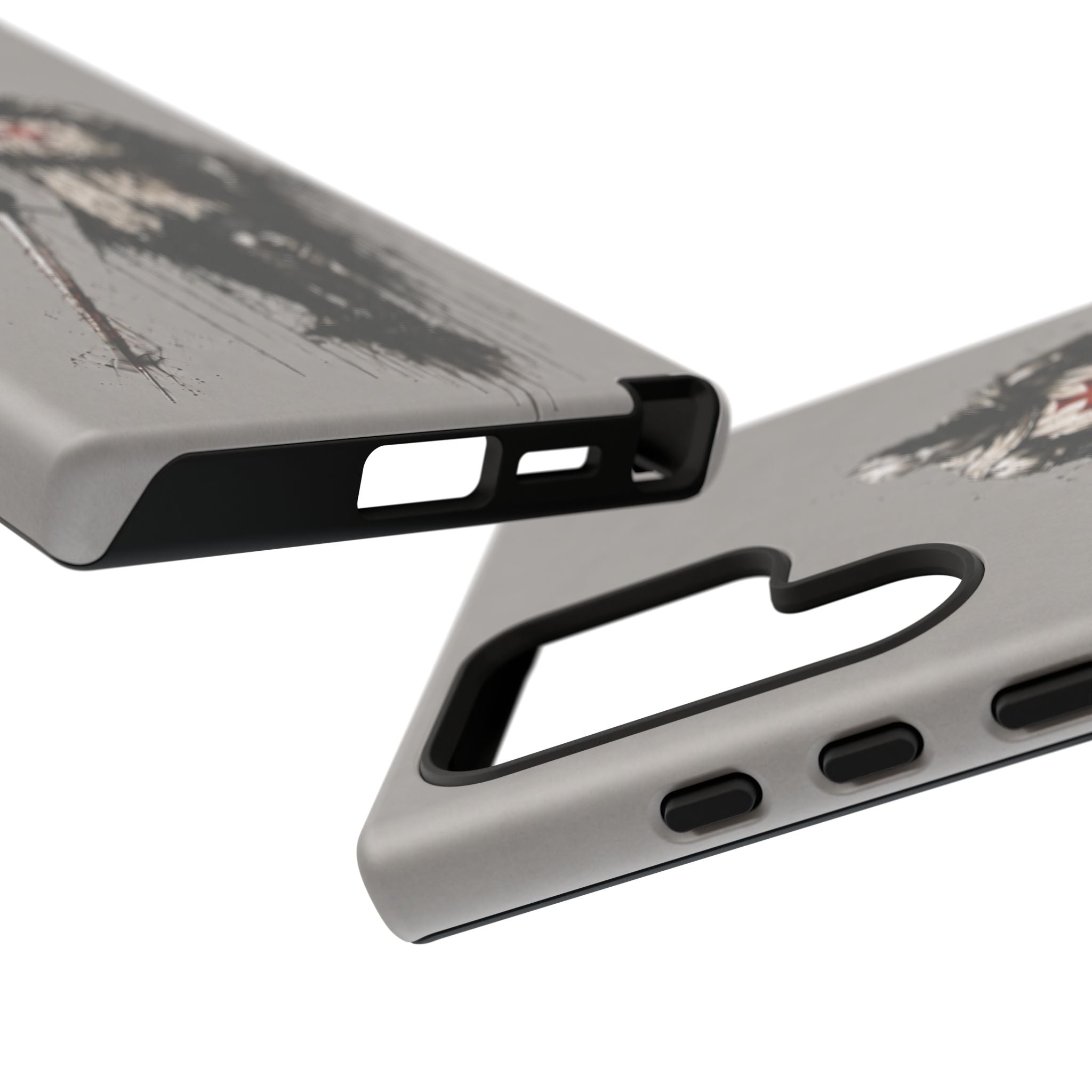 Knight Of The Templar Order Phone Case | Stone Grey